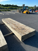 Paket Finsågade Brädor 22x145mm, 77st 4.20m Fuktskadad