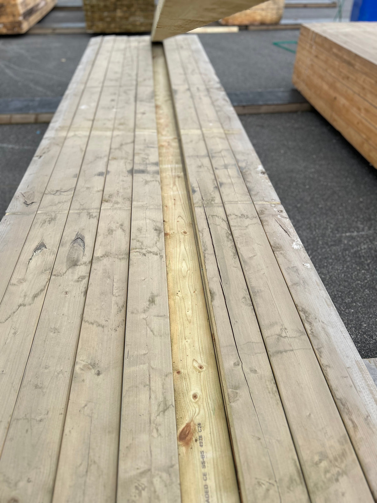 Paket Tryckimpregnerade Reglar 45x120mm 4,80m 72st