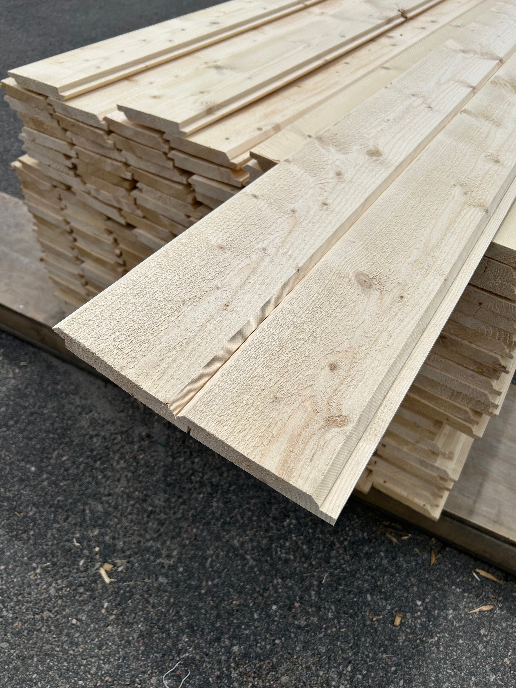 Paket Dubbelfas Halvspont 22x145mm 3,90m 175st Obehandlad