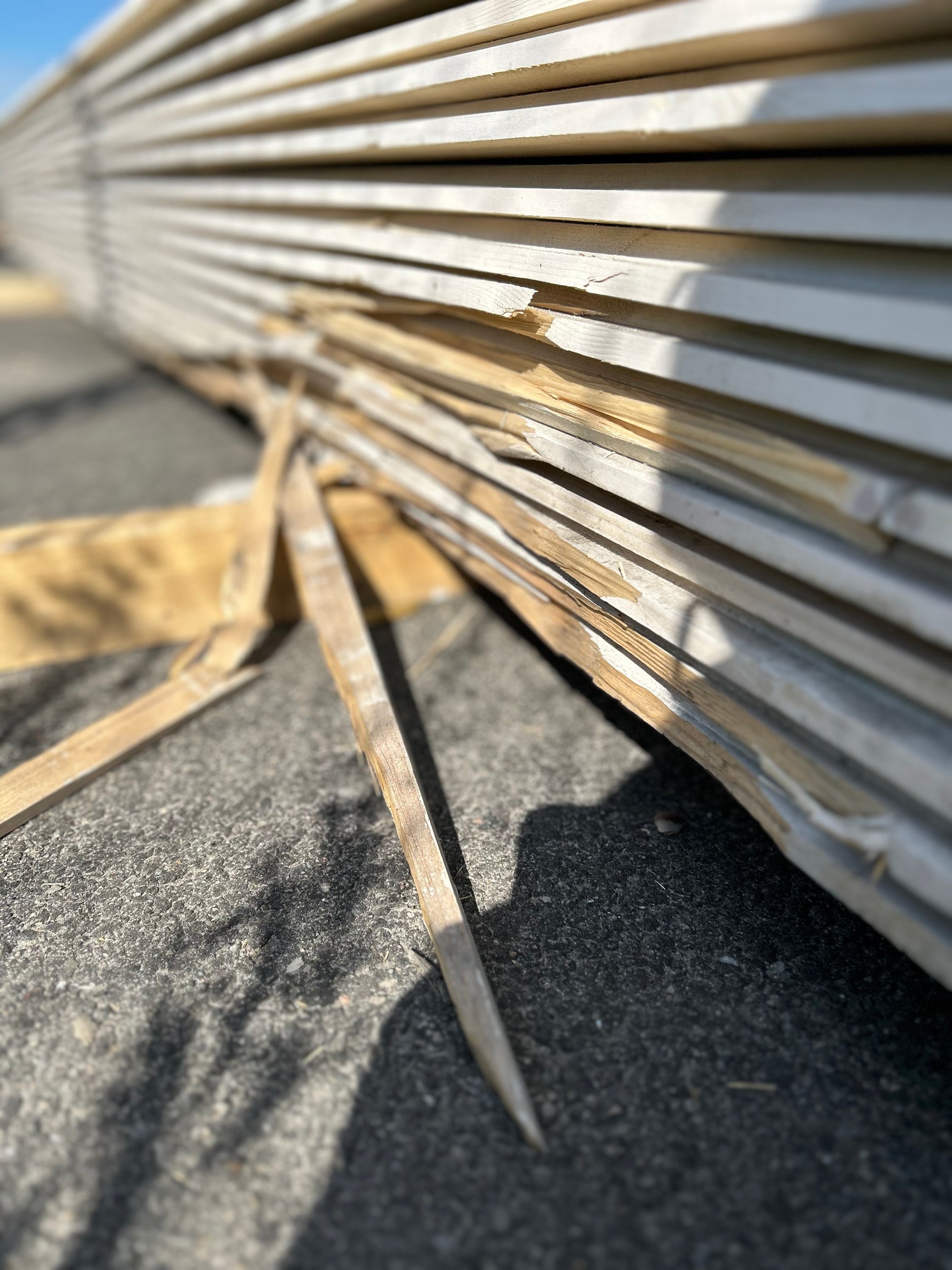 Parti Enkelfas Fals Ändspont 22x120mm, 260st 4.80m- Mellanstruken