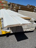 Paket Ytterpanel Enkelfas Halvspont 22x145mm, 100st 3.60m Grundmålad