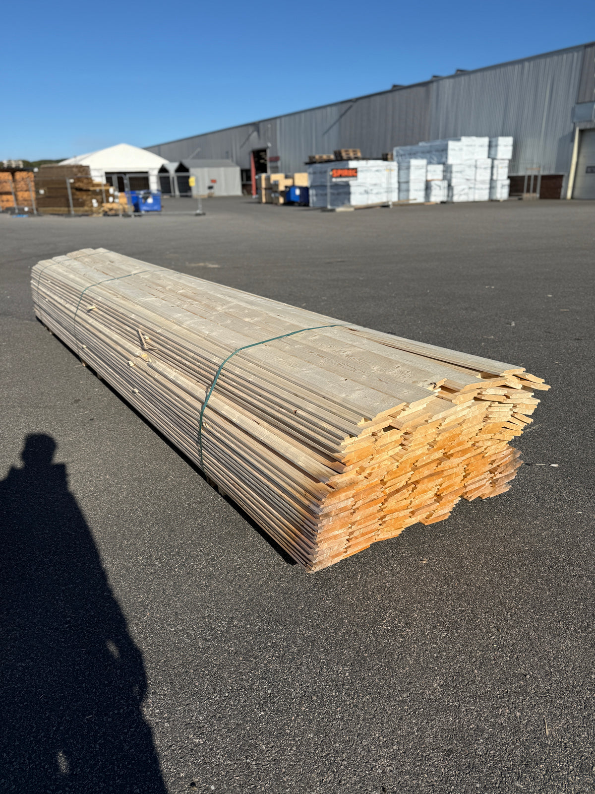 Paket Dubbelfasspont 22x145mm 5,40m 182st Obehandlade