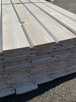 Paket Ytterpanel Dubbelfas 22×145 mm 4,50 m – Vit Grundmålad, 98 st