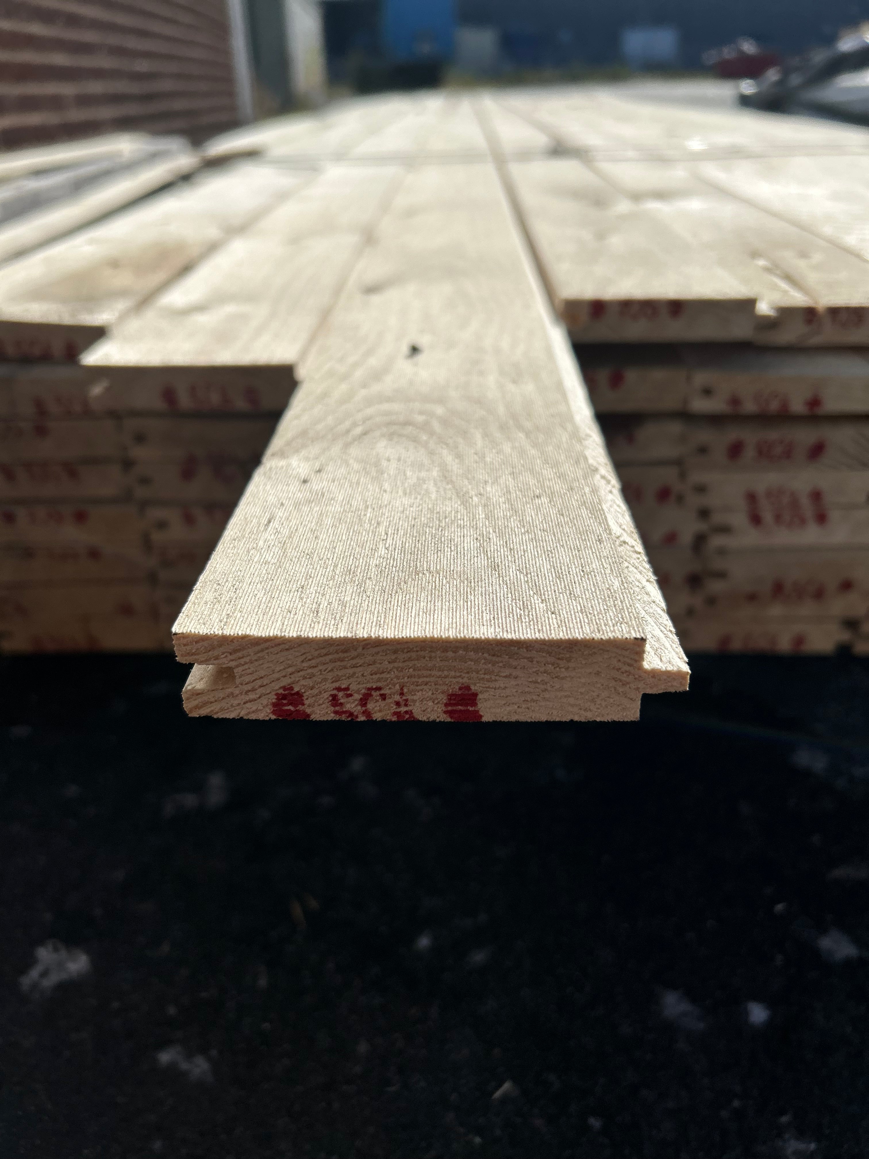 Paket Råspont 22x120mm 87st 4.20m – Andra sortering
