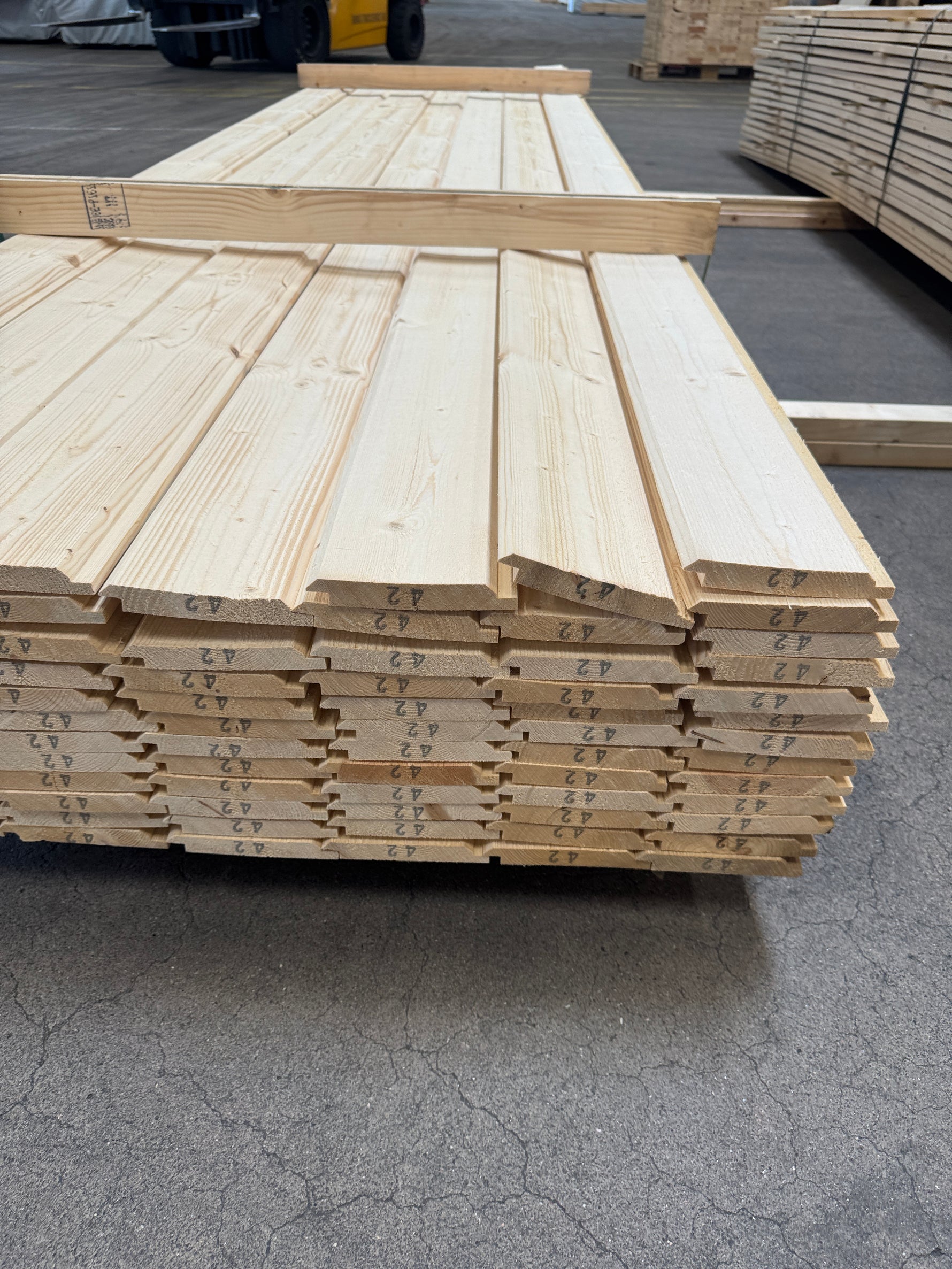 Paket Ytterpanel Dubbelfas Fals 22x145mm 4,20m – 91 st