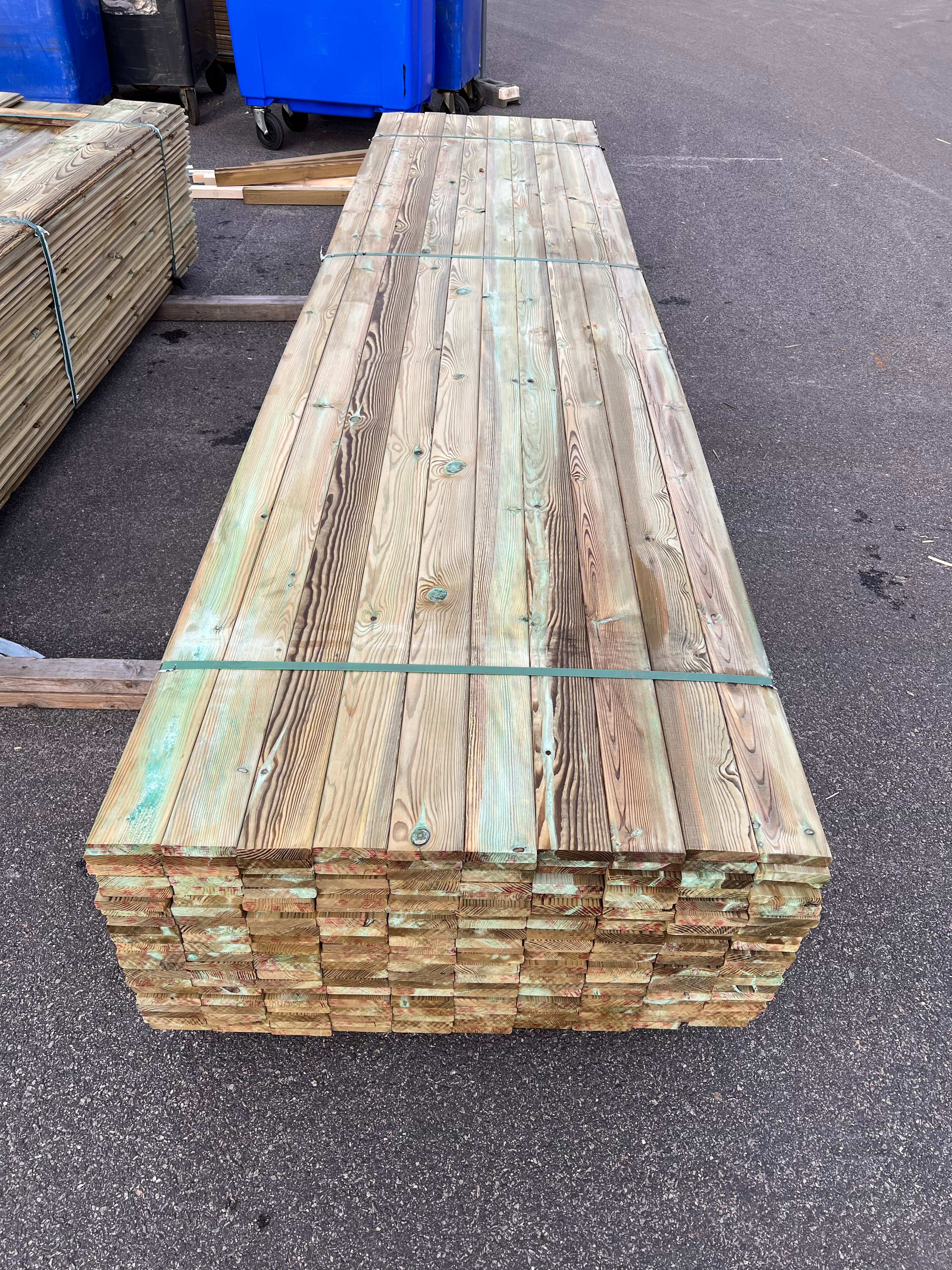 Paket Trall 22x95mm – 210 st 4.20m Tryckimpregnerad B-sort