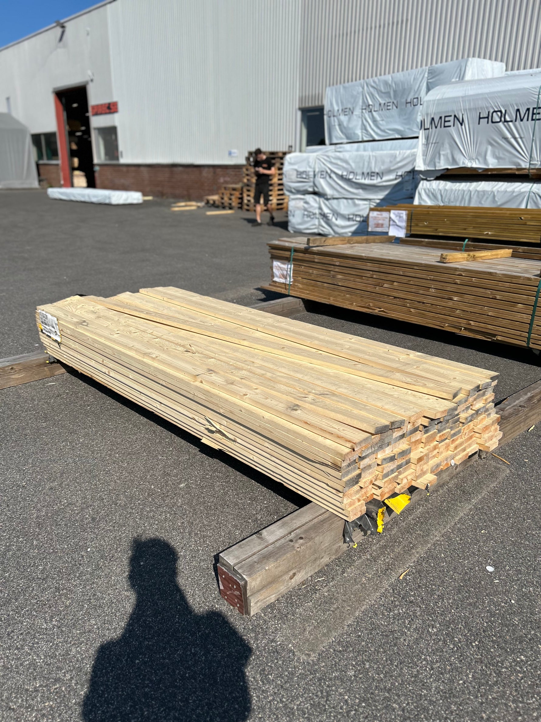 Paket Finsågade Brädor 28x95mm – 2,70 m – 128 st