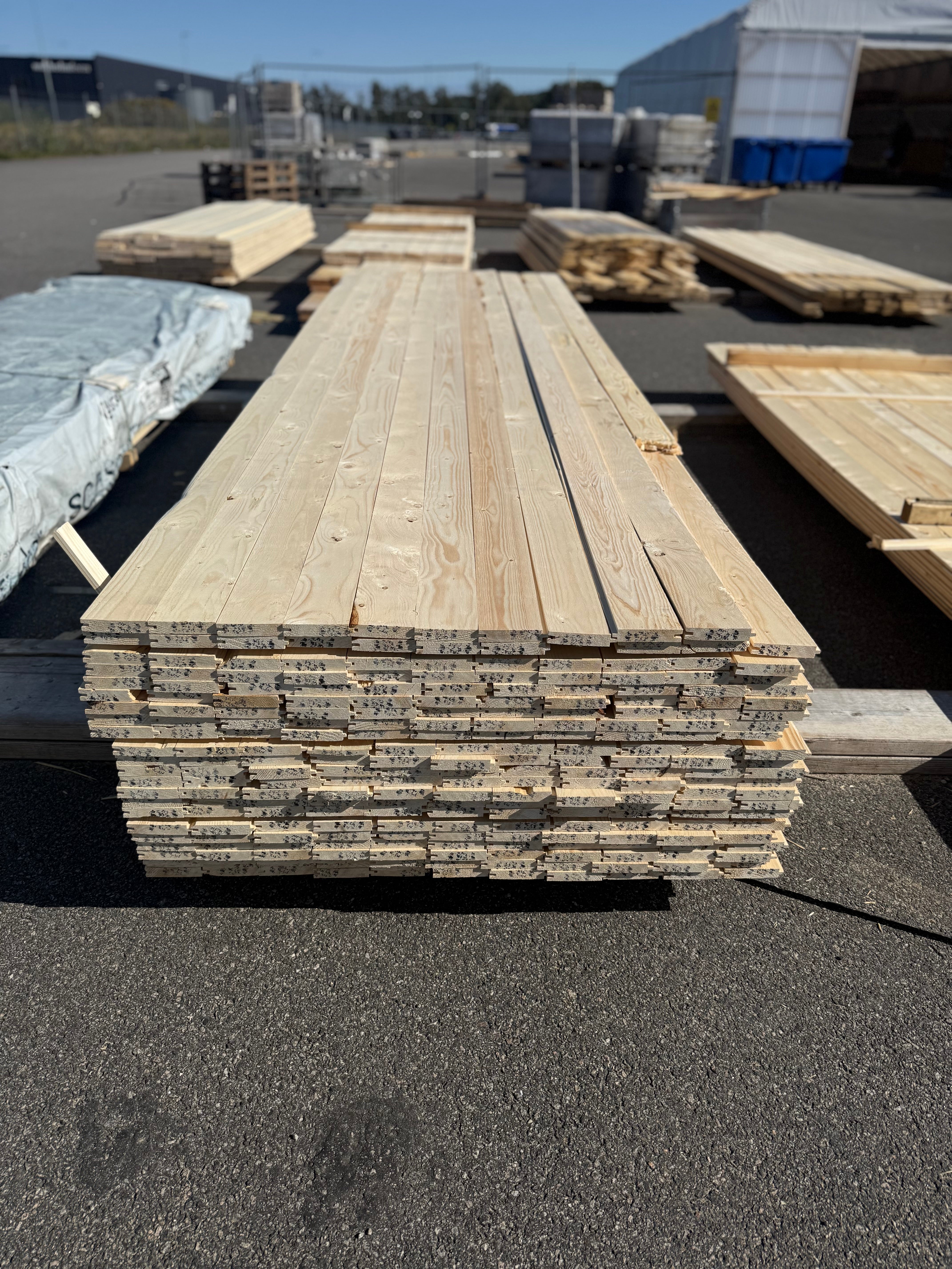 Råspont 20x100mm 3.60m – Andra sortering