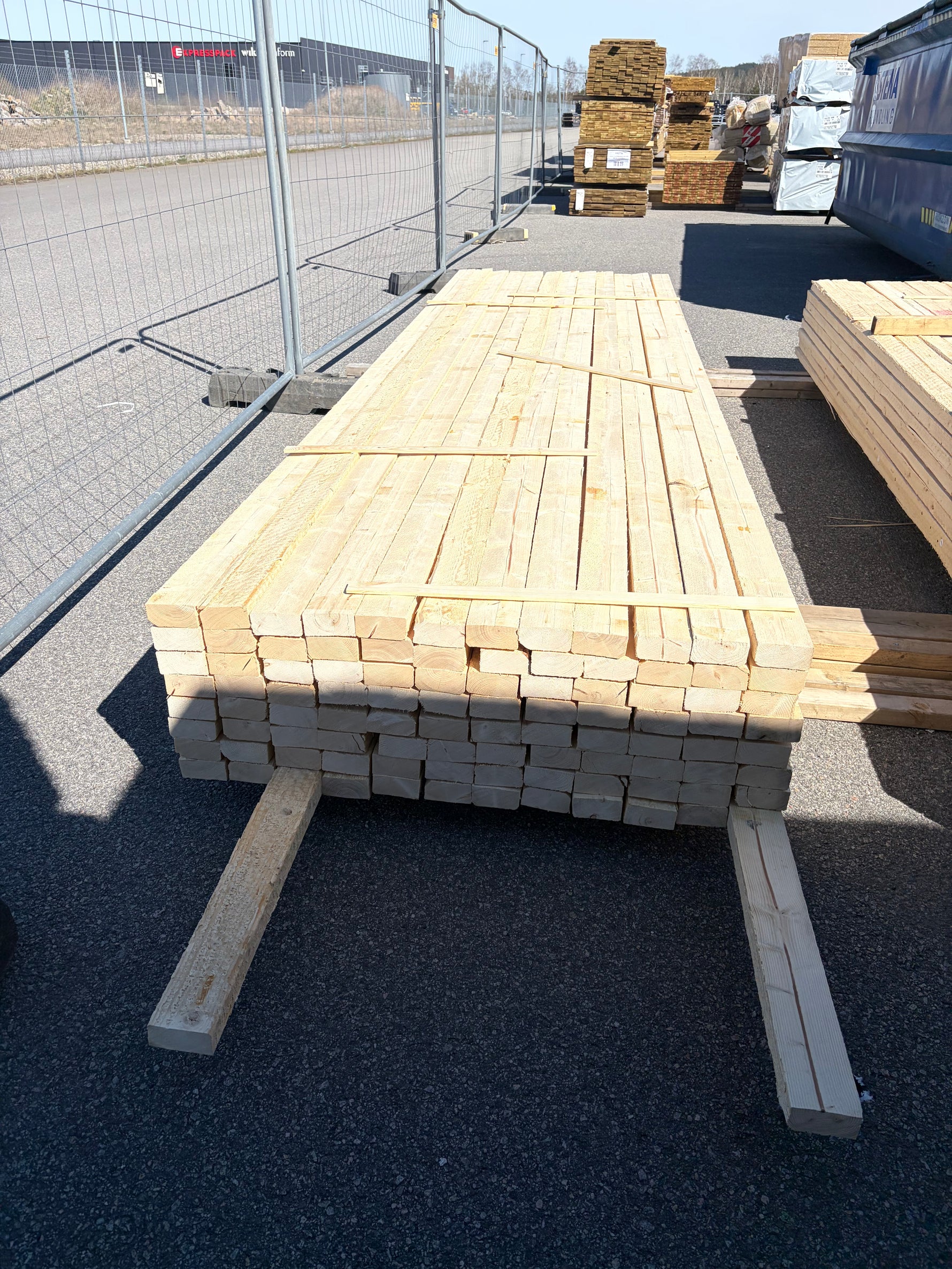 Paket Ohyvlade Reglar 45x90mm, 96st (4,2–4,8m) - Spirec