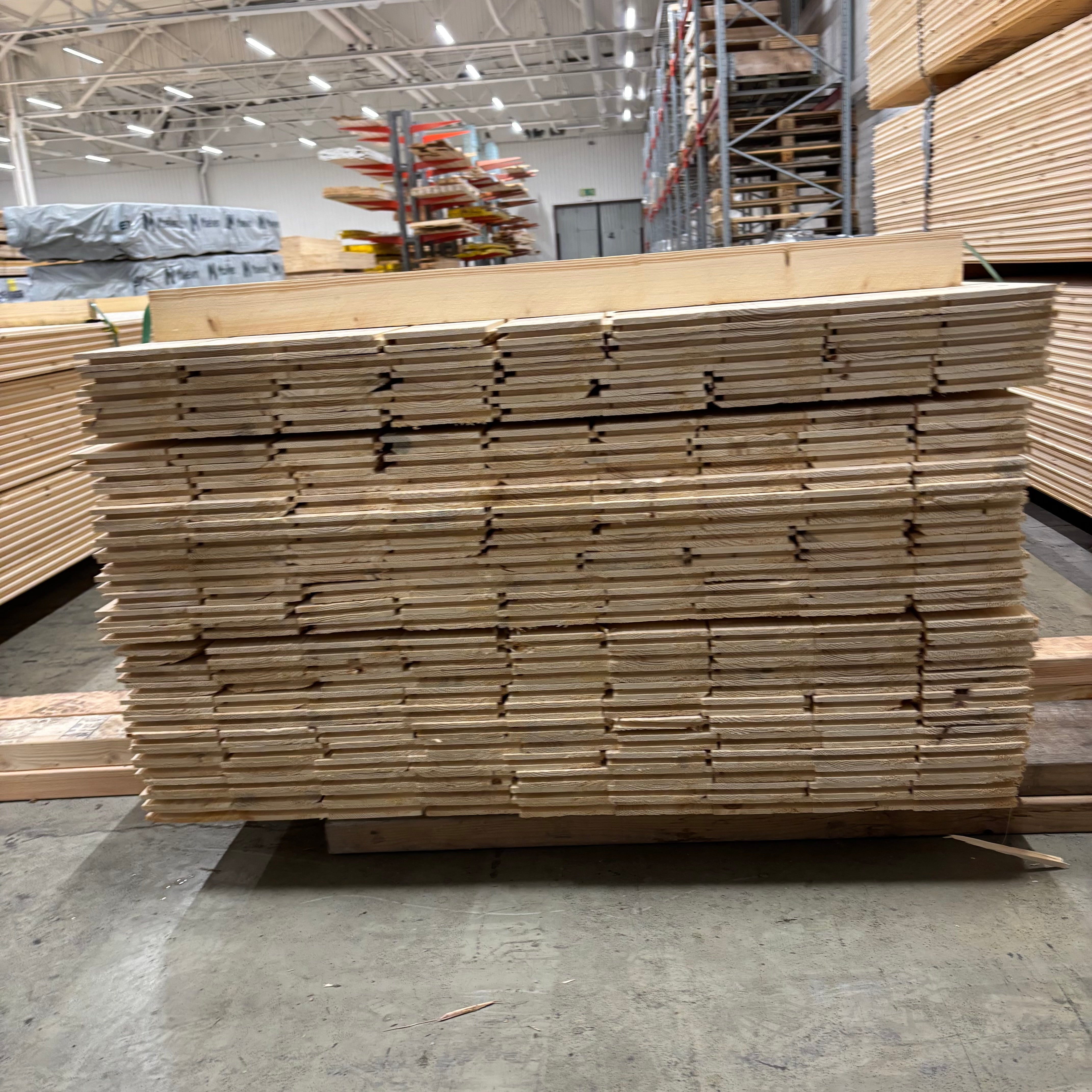 Paket Råspont 20x120mm - 243 st 4,2 m Gran Obehandlad