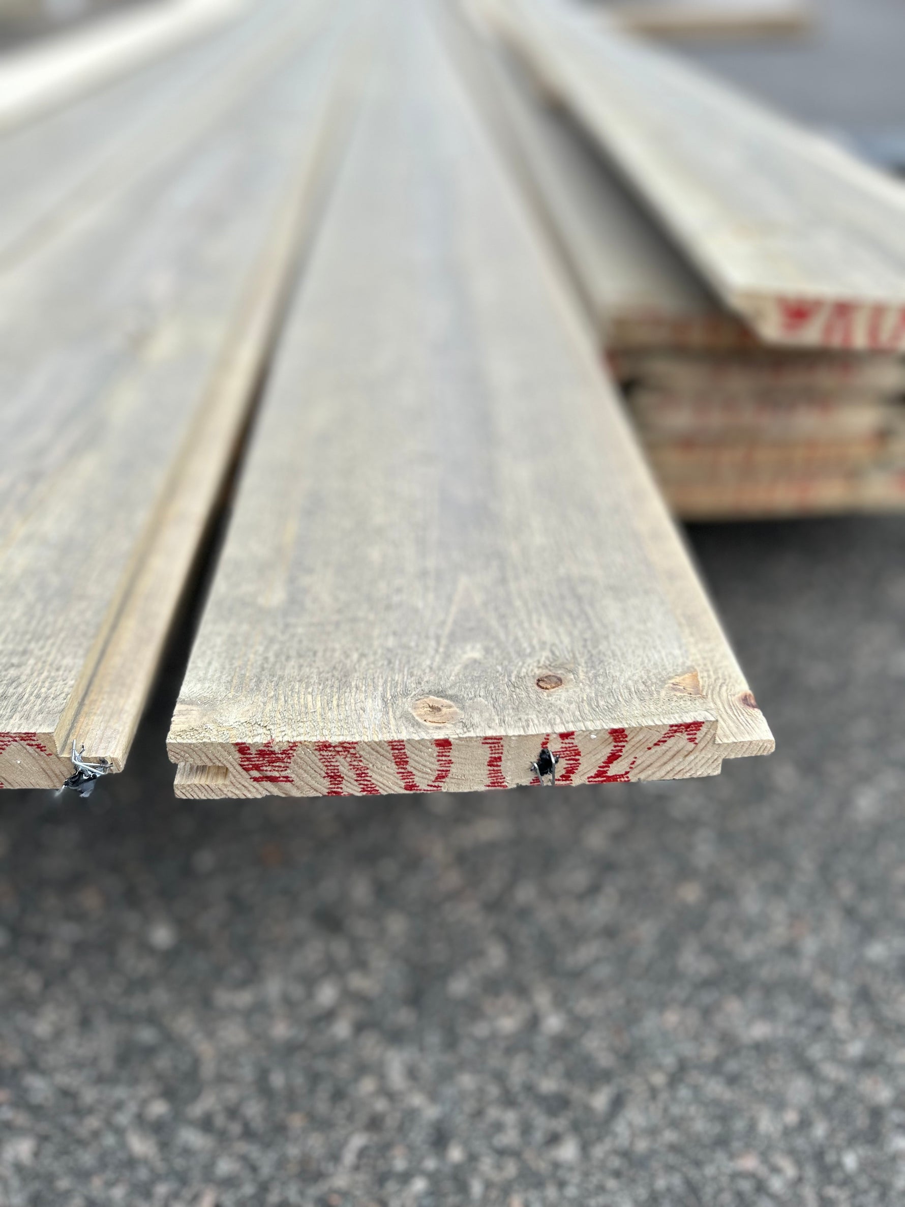 Paket Spårpanel 22x170mm 5,40m 33st Lasyr