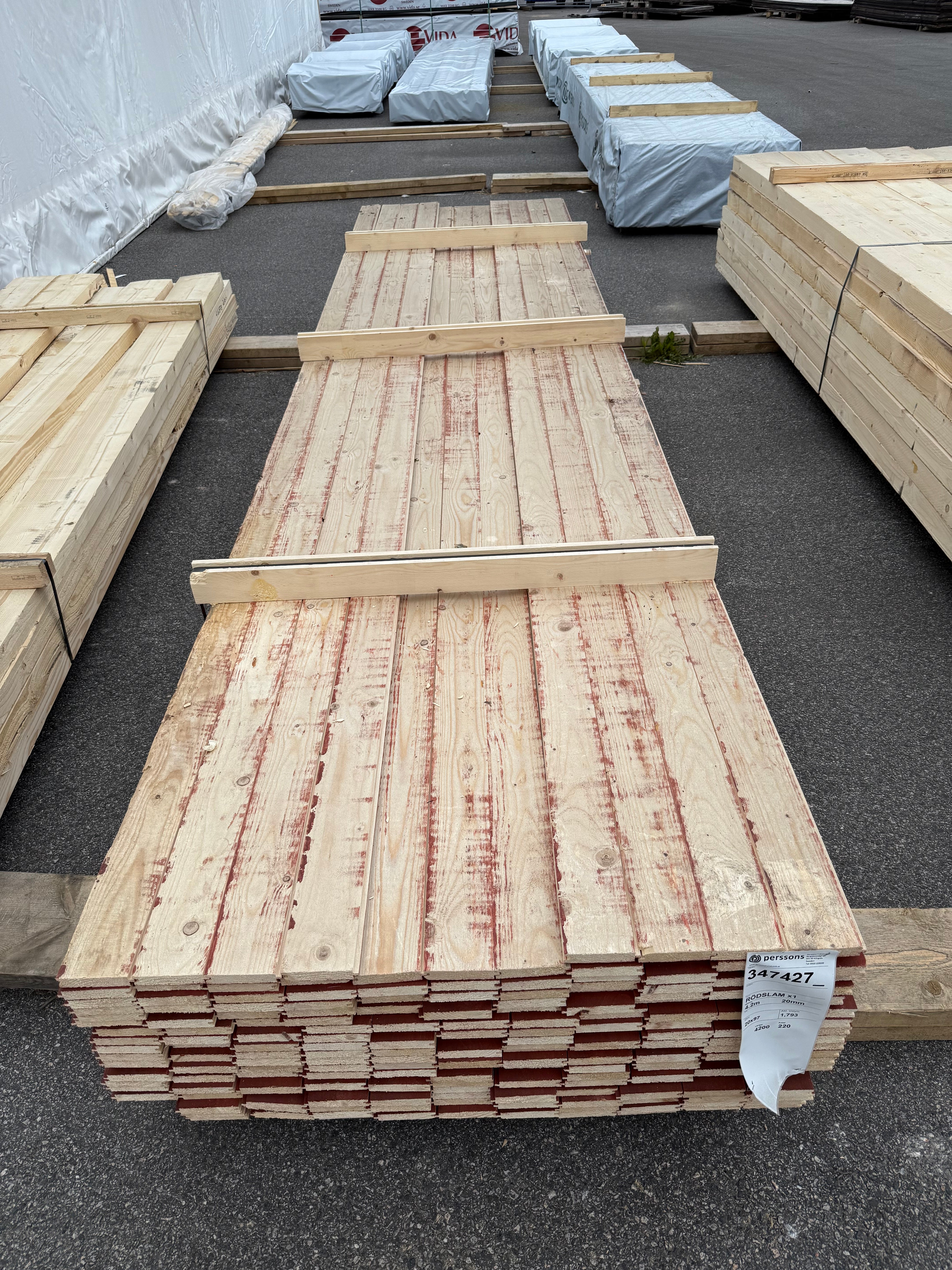 Paket Råspont 20x97 4.20m 228st