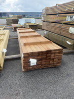 Paket Brunimpregnerad Trall 28x120mm 4.80m 153st Andra- sortering