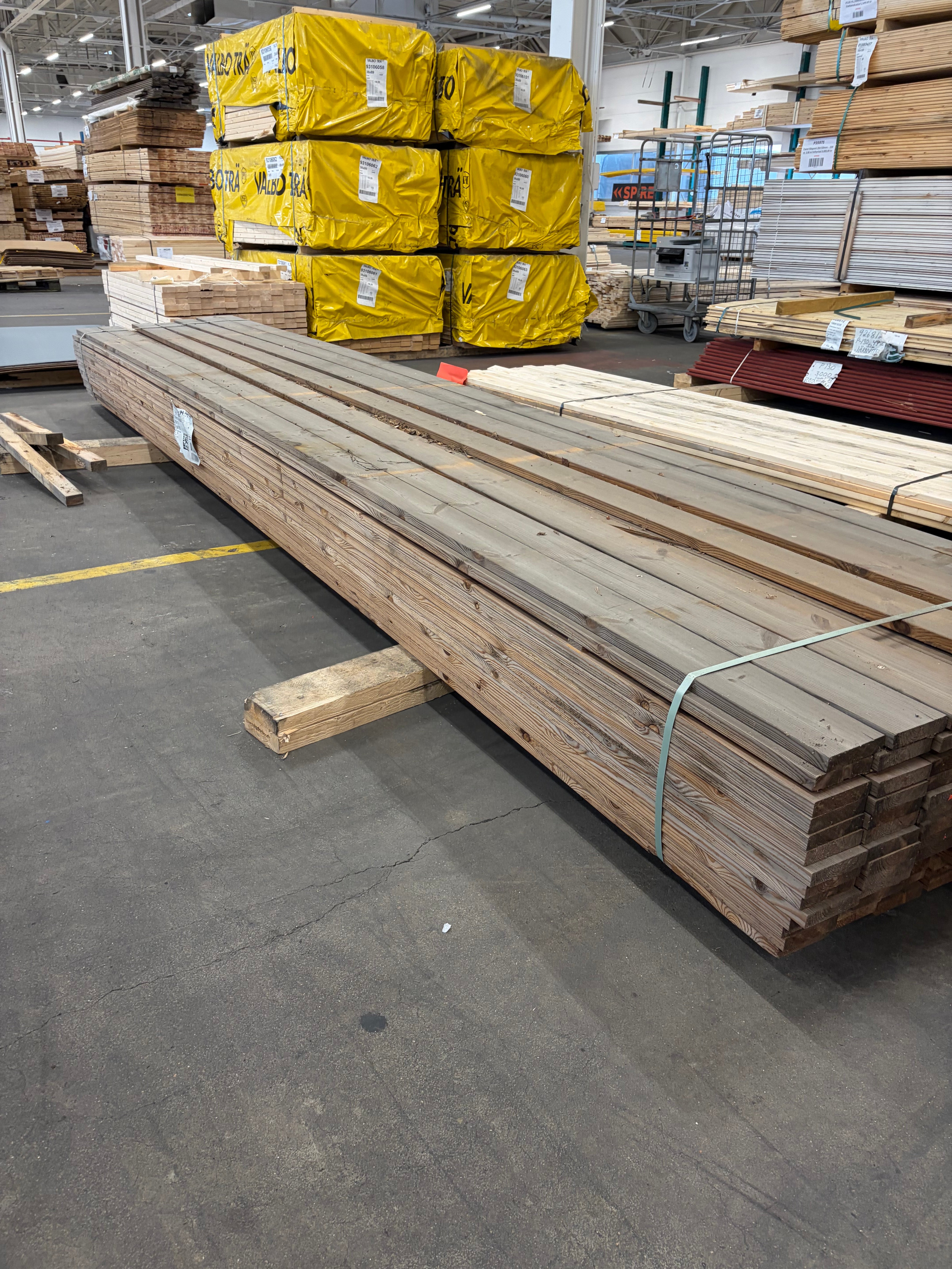 Paket Thermowood Trall R2 – 26×117 mm (5,40 m, 123 st)