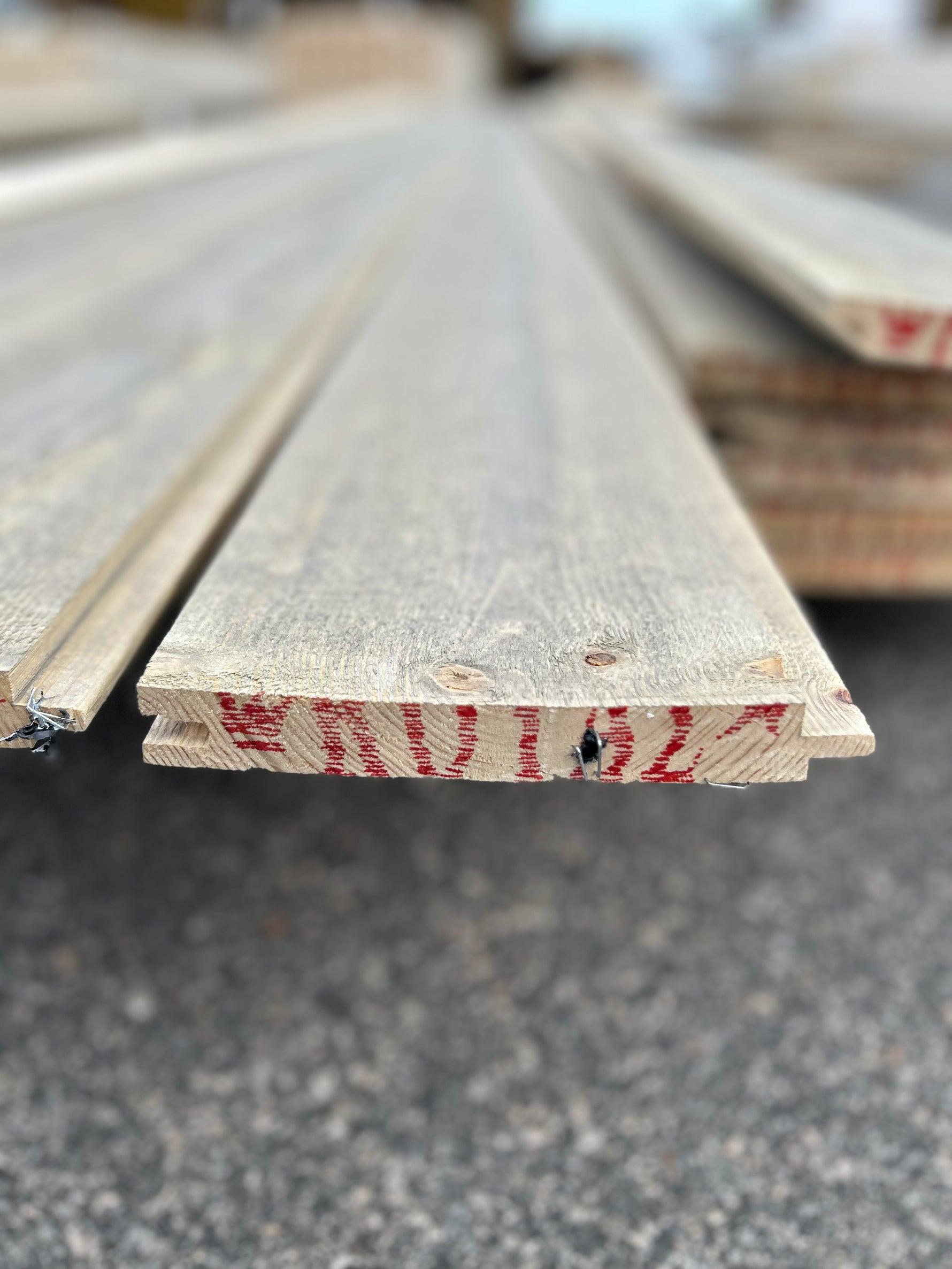 Paket Spårpanel 22x170mm 5,40m 33st Lasyr