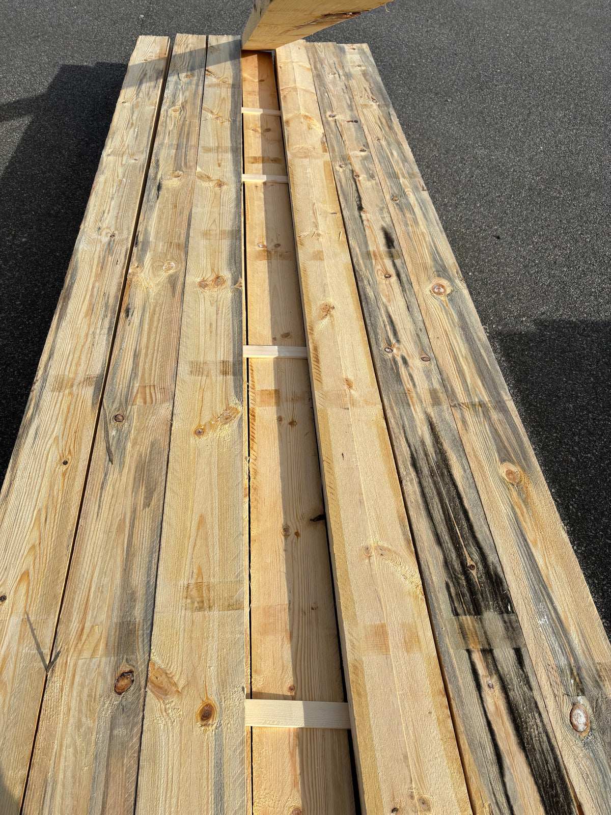 Paket Ohyvlade Reglar 47x150mm (3,30–3,60m) 35st