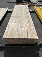Paket Ytterpanel Dubbelfas Fals 22×120 mm 3,00 m 135 st Obehandlad