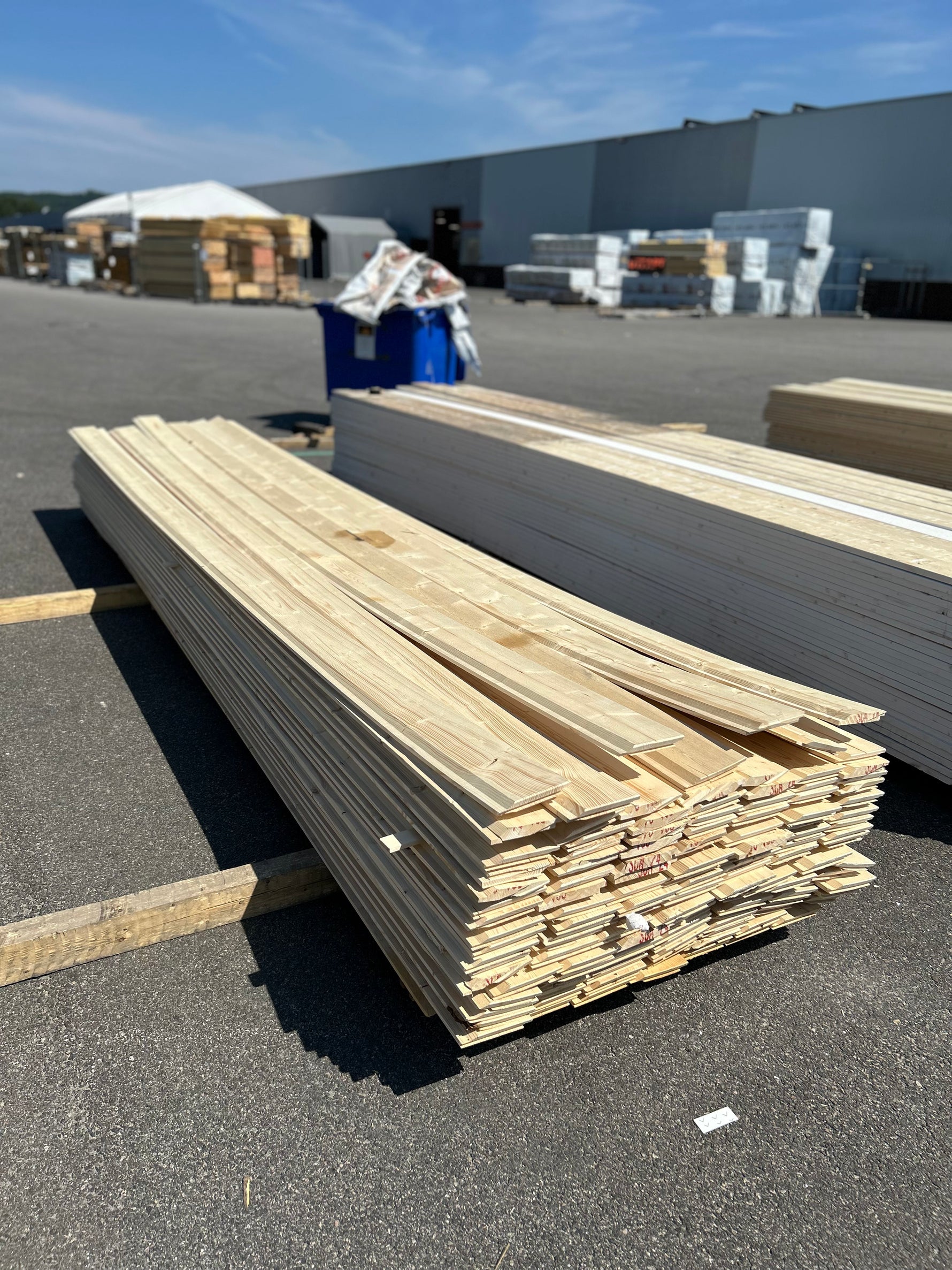 Paket Enkelfasspont 22x145mm 133st 4.80m Obehandlade (Andra sortering)