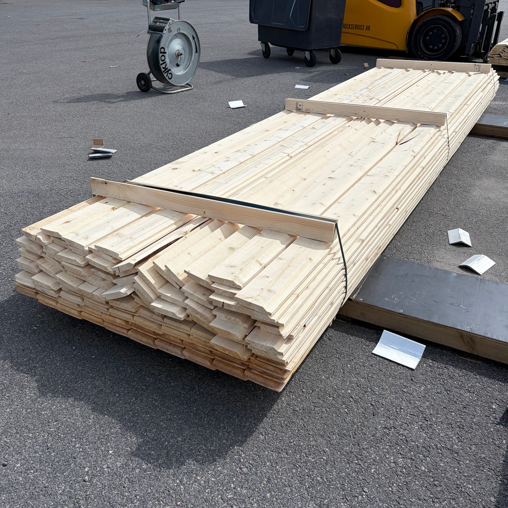 Paket Enkelfas Fals Ändspont 22x120mm, 100st 4,80m (Andra sortering)