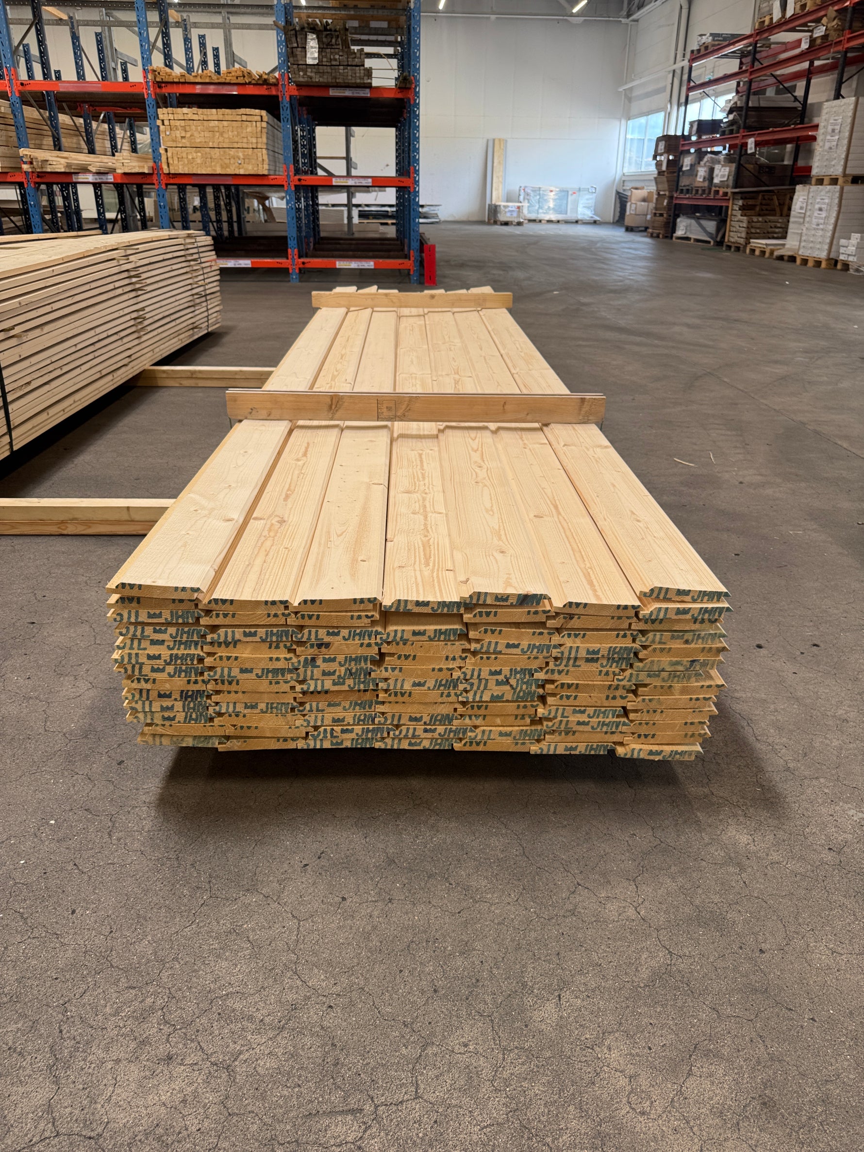 Paket Ytterpanel Dubbelfas Fals 22x145mm 4,20m – 91 st