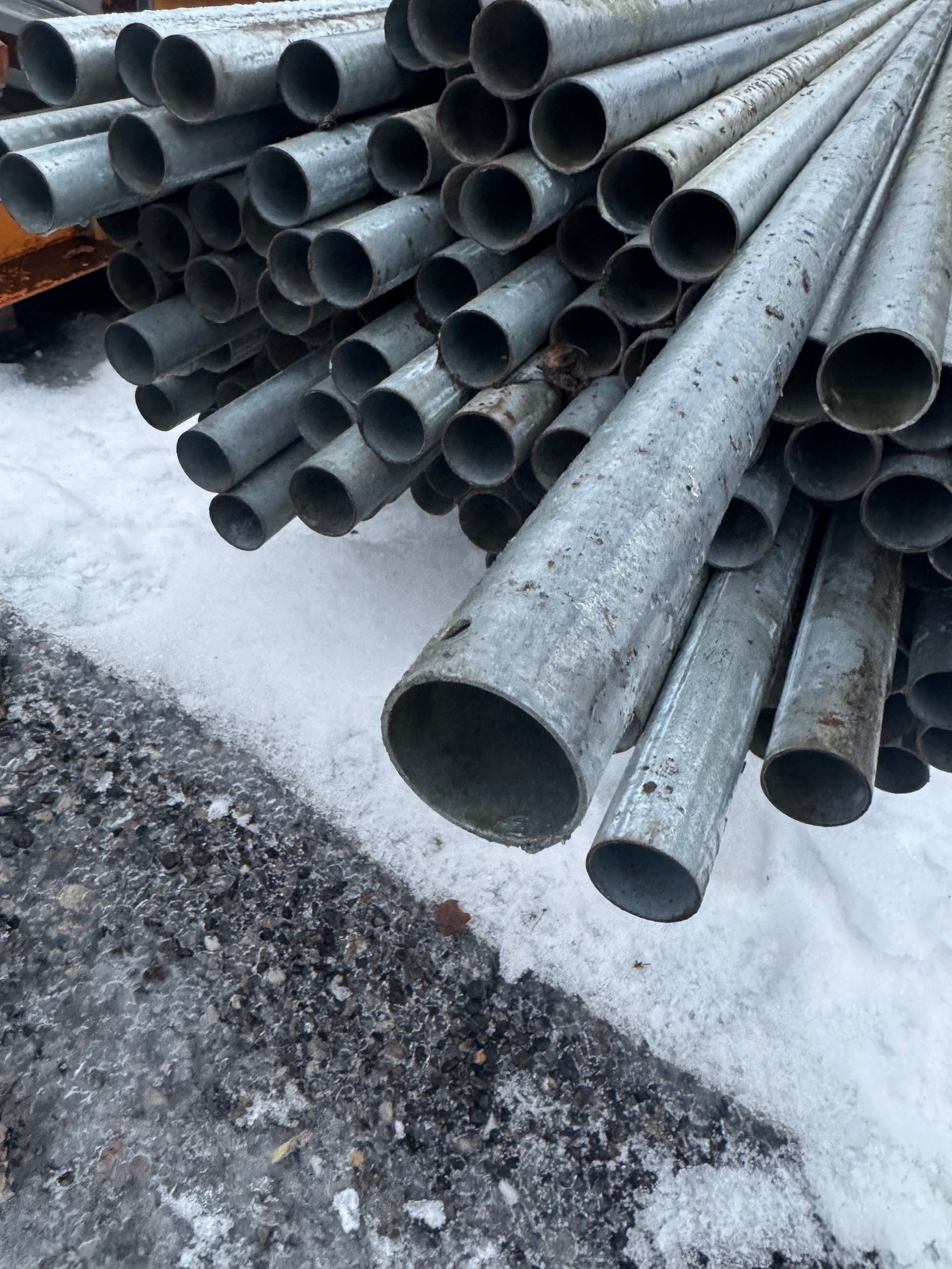 Stålrör Ø45 mm – 2,5 m – Galvaniserat - Spirec