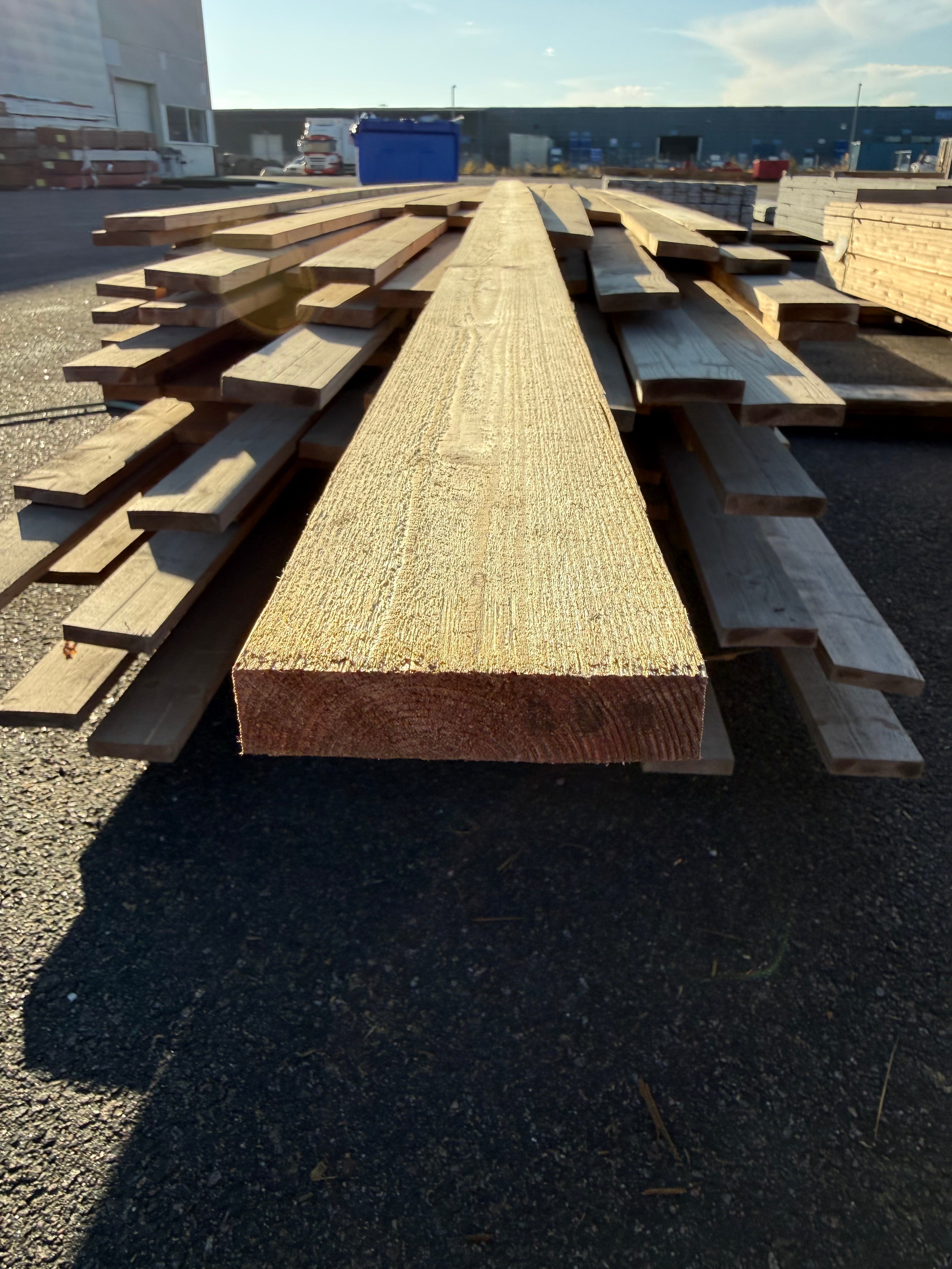 Paket Finsågad Panel 21x95mm – 236 st (Gran, 3,10–5,40 m)