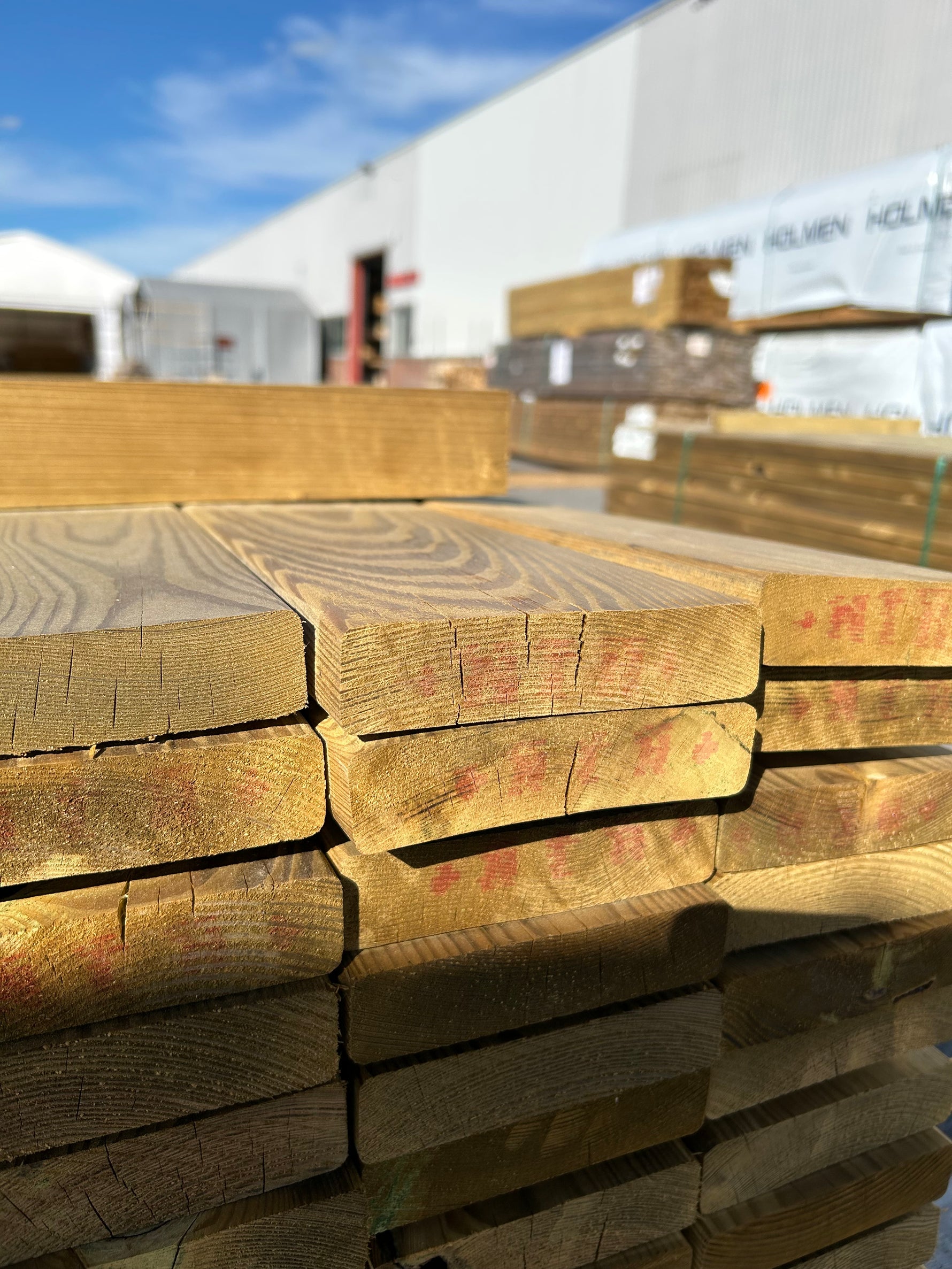 Paket Tryckimpregnerad Trall 28x120mm 3,00m 144st B-Sortering
