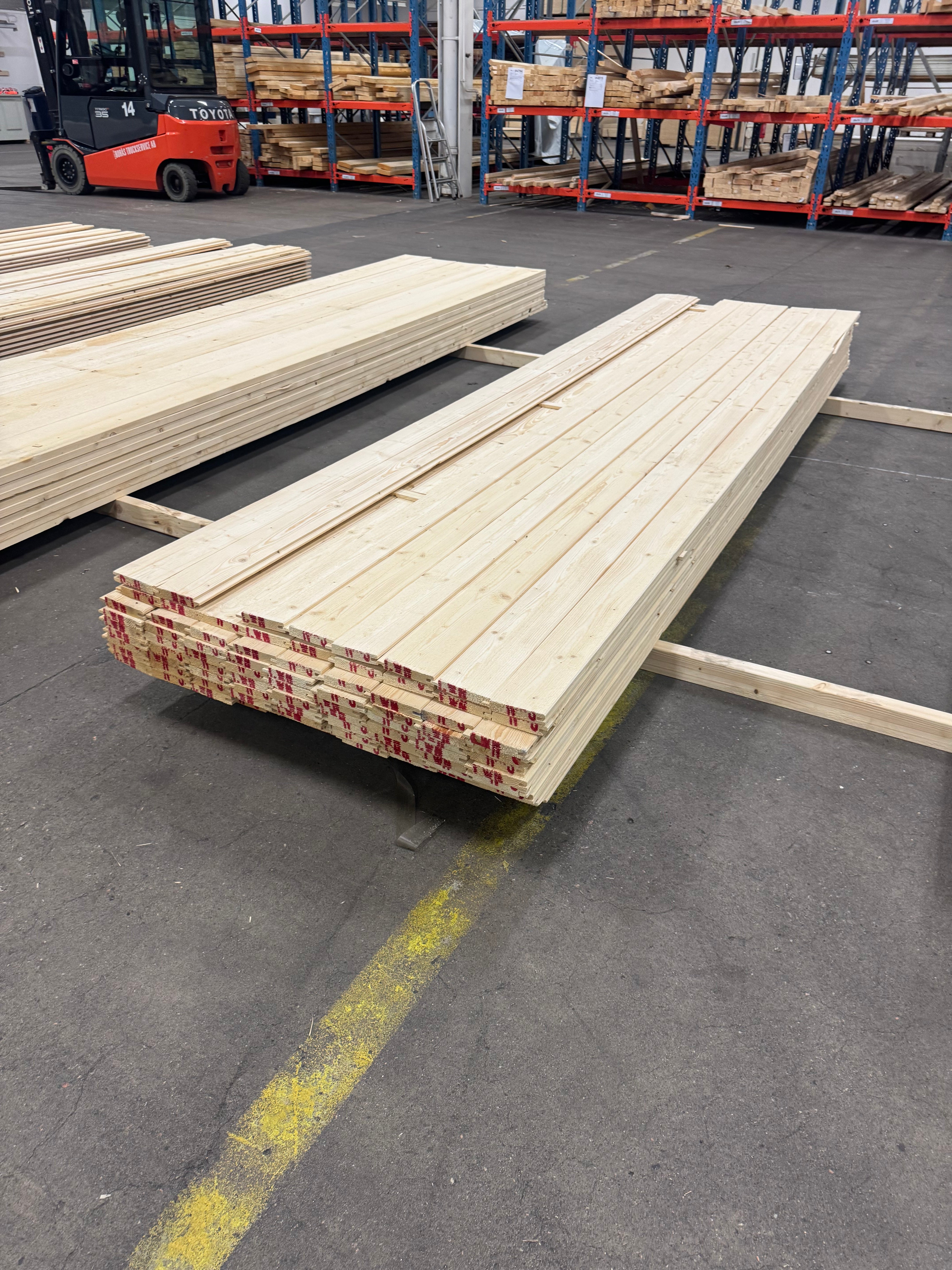 Paket Dubbelfasspont 22x120mm 98st 3.60m