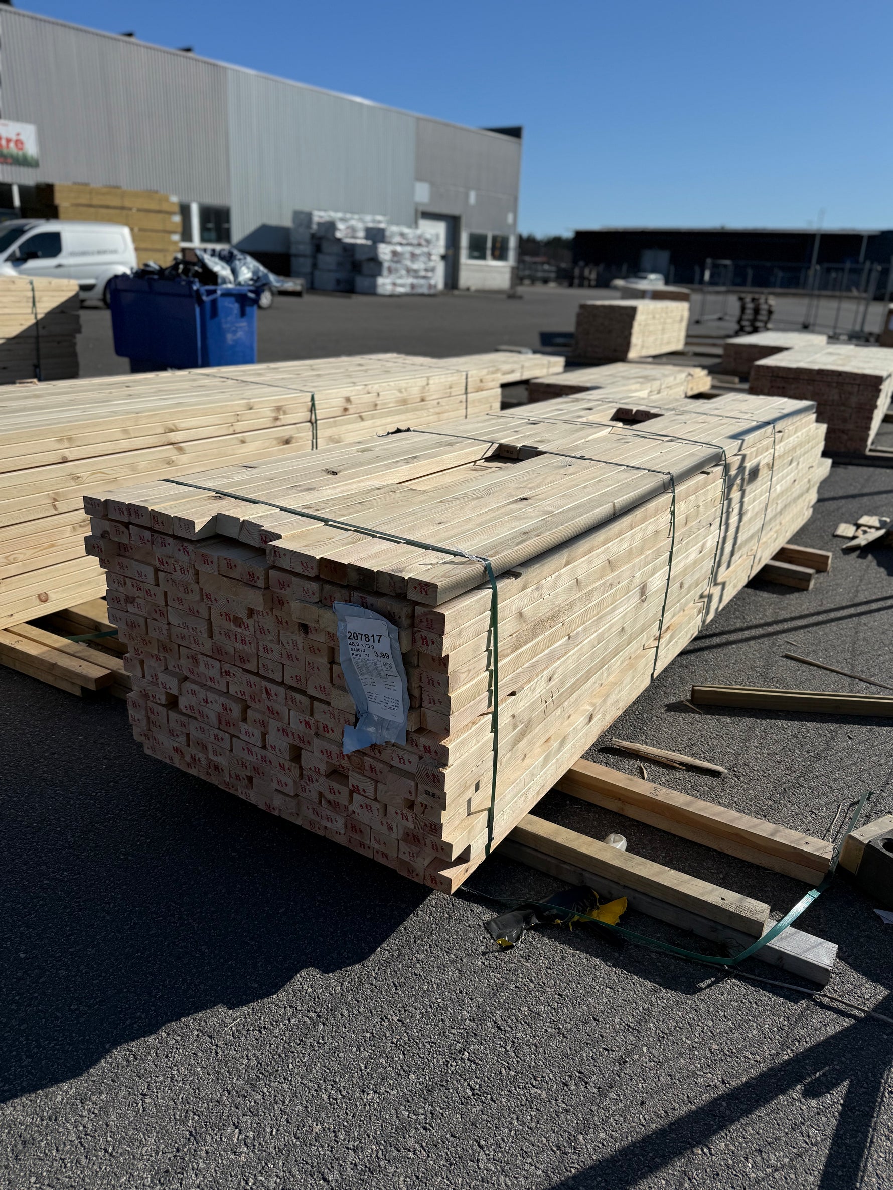Paket Reglar 48x73 mm – 204 st (furu)