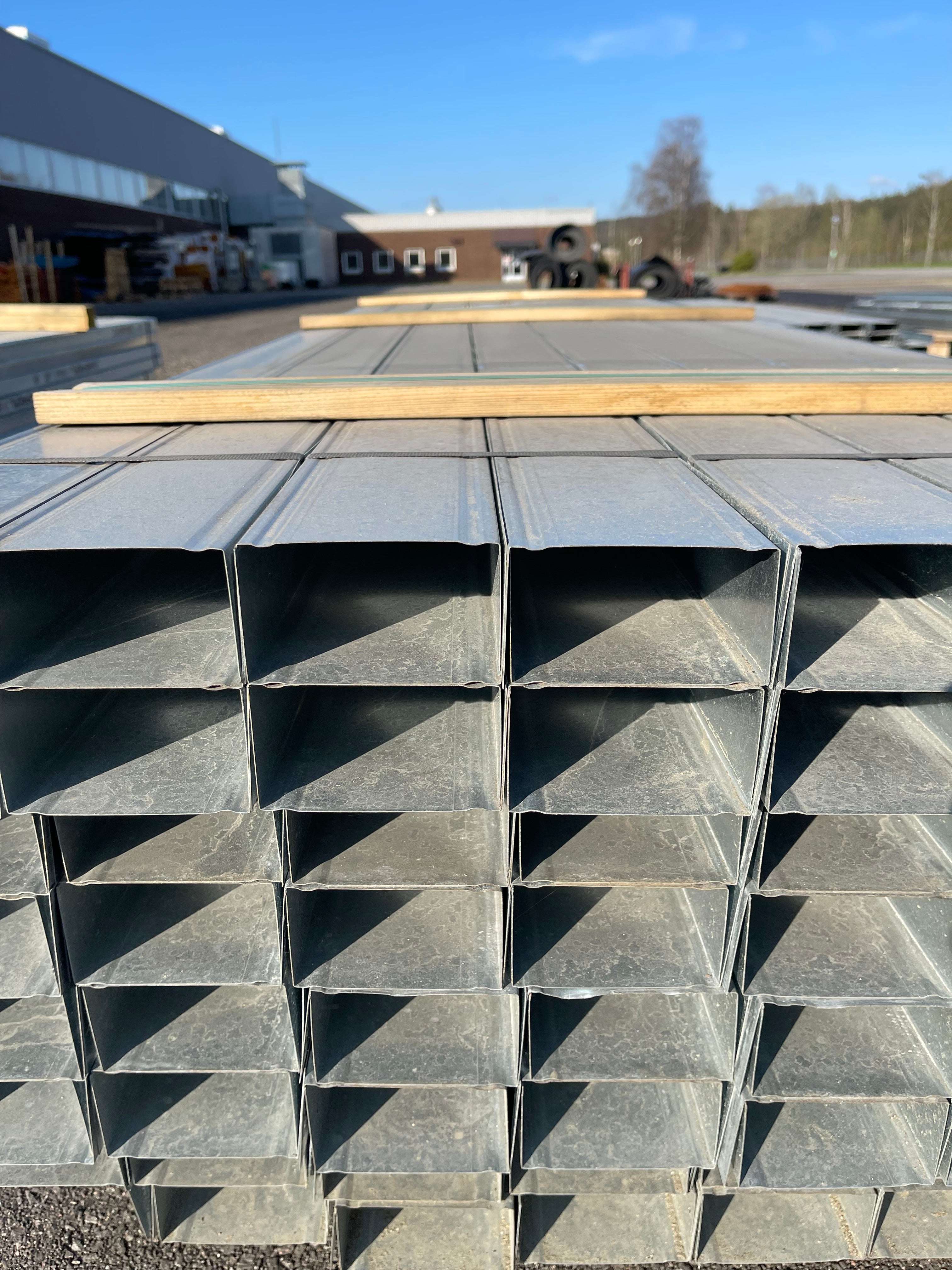 Paket Stålskenor – 55×95 mm – 128 st