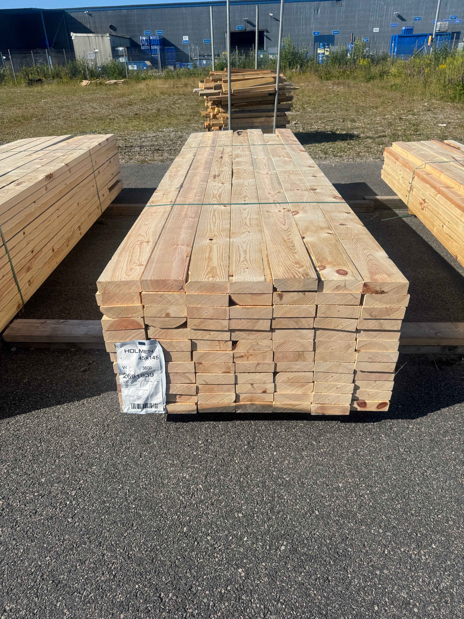 Paket Reglar 45x145mm 3,00-3,60m 84st