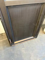 Begagnad altandörr 208,5x68,5 cm alu/trä – NR 2