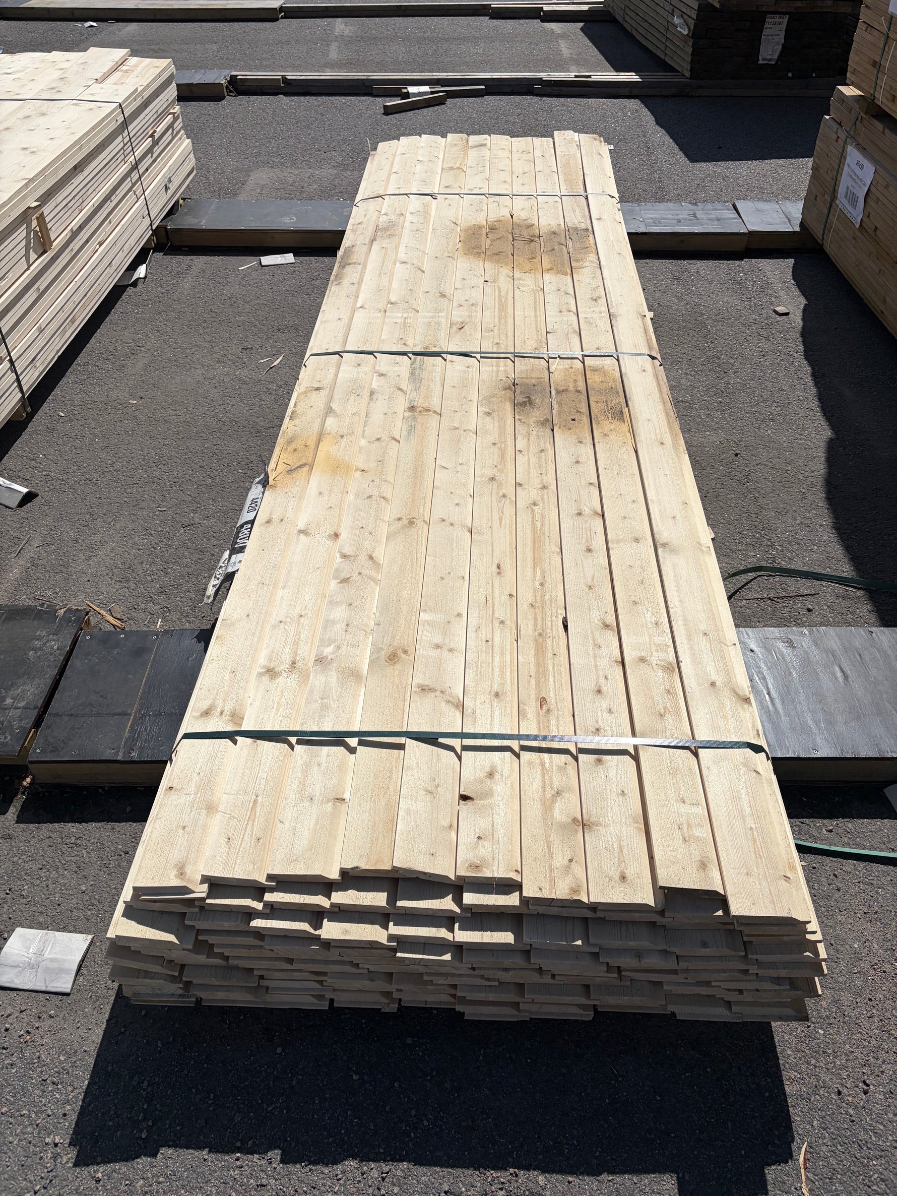 Paket Enkelfas Fals Ändspont 22x120mm, 87st 4,20–4,80m (Andra sortering)