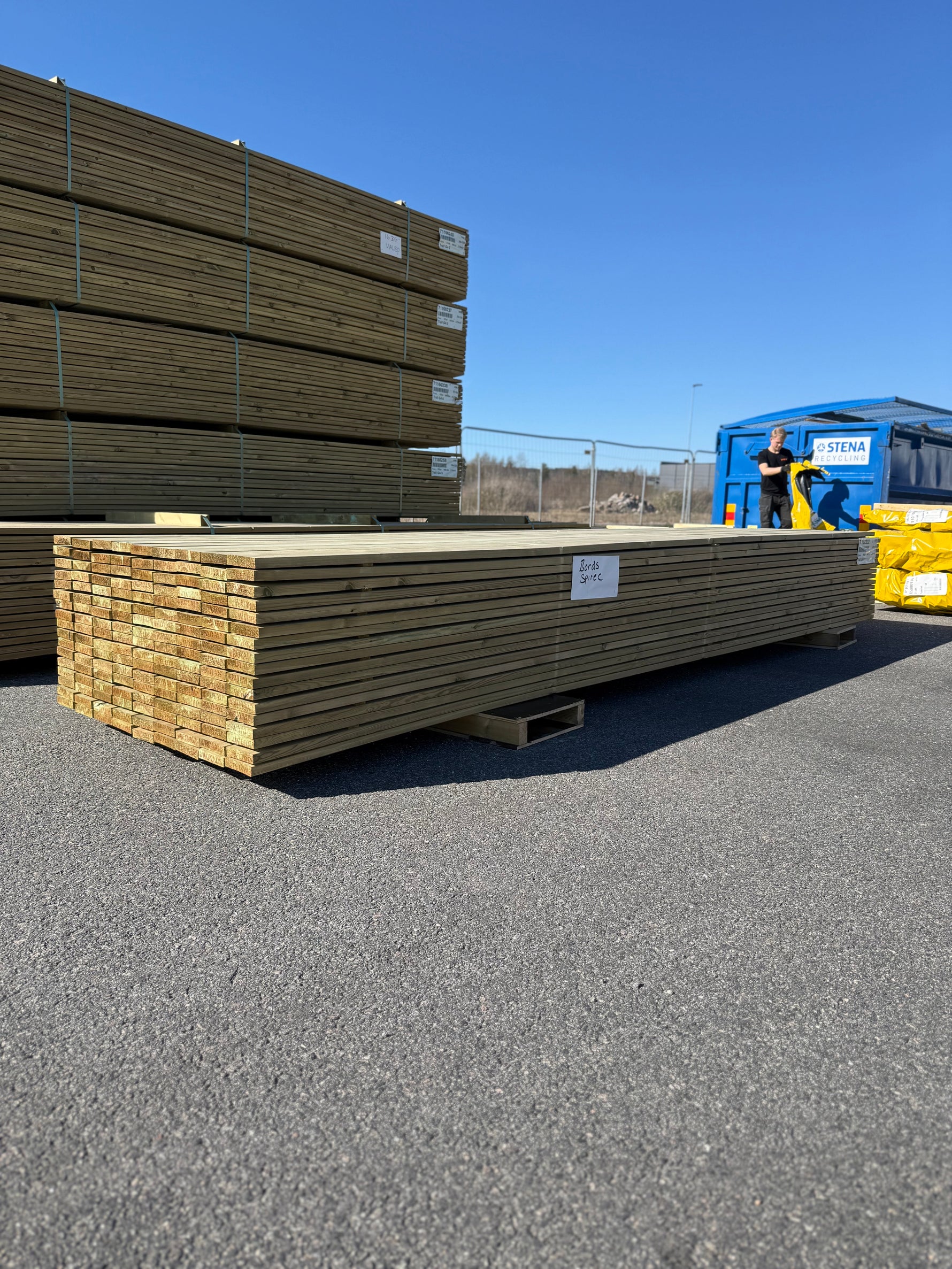 Paket Tryckimpregnerad Trall 28x120mm, 153st 4,50m (G4-3) - Spirec