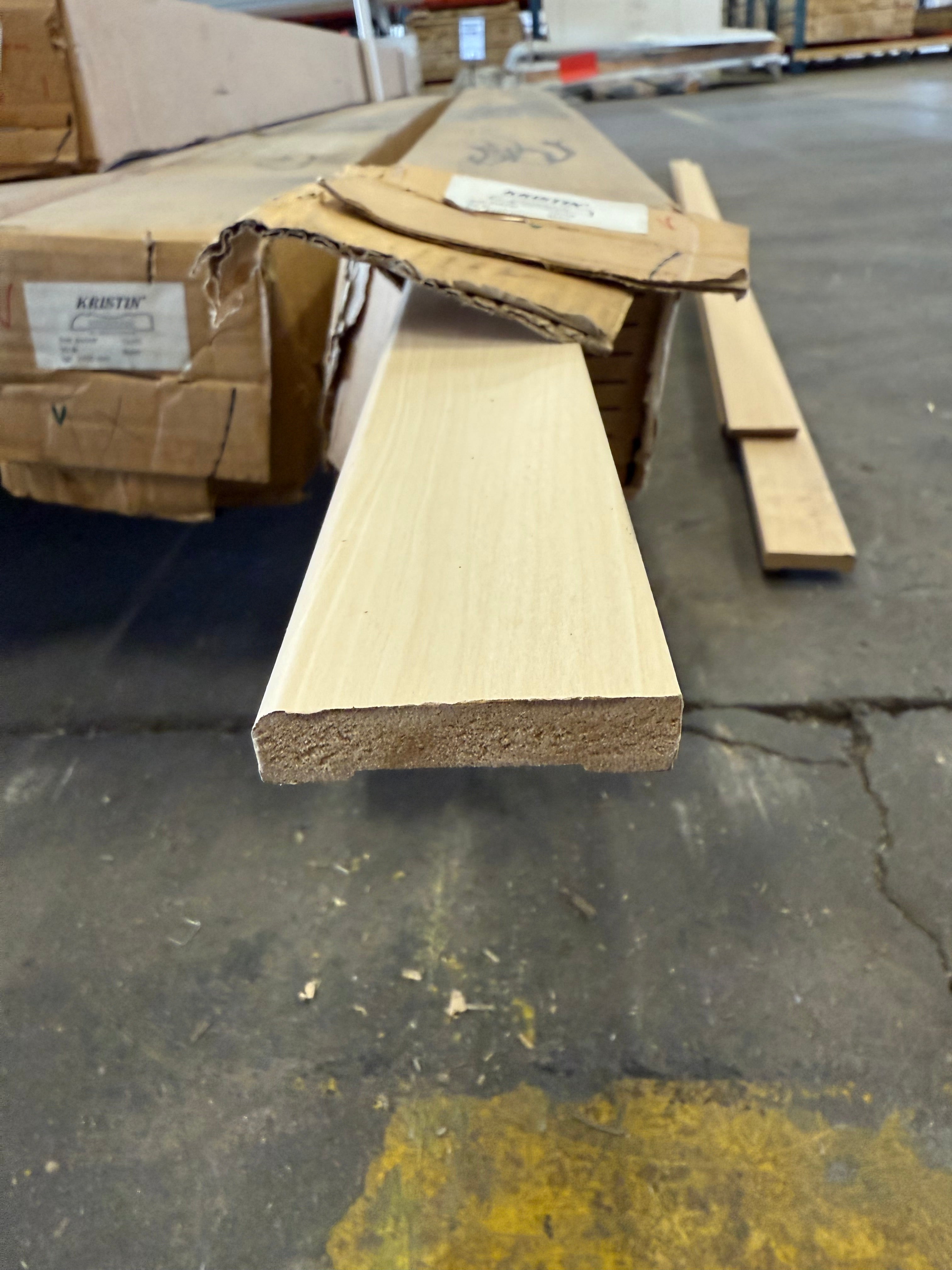 Paket Sockel 12x55- 2450mm 40st MDF Björk