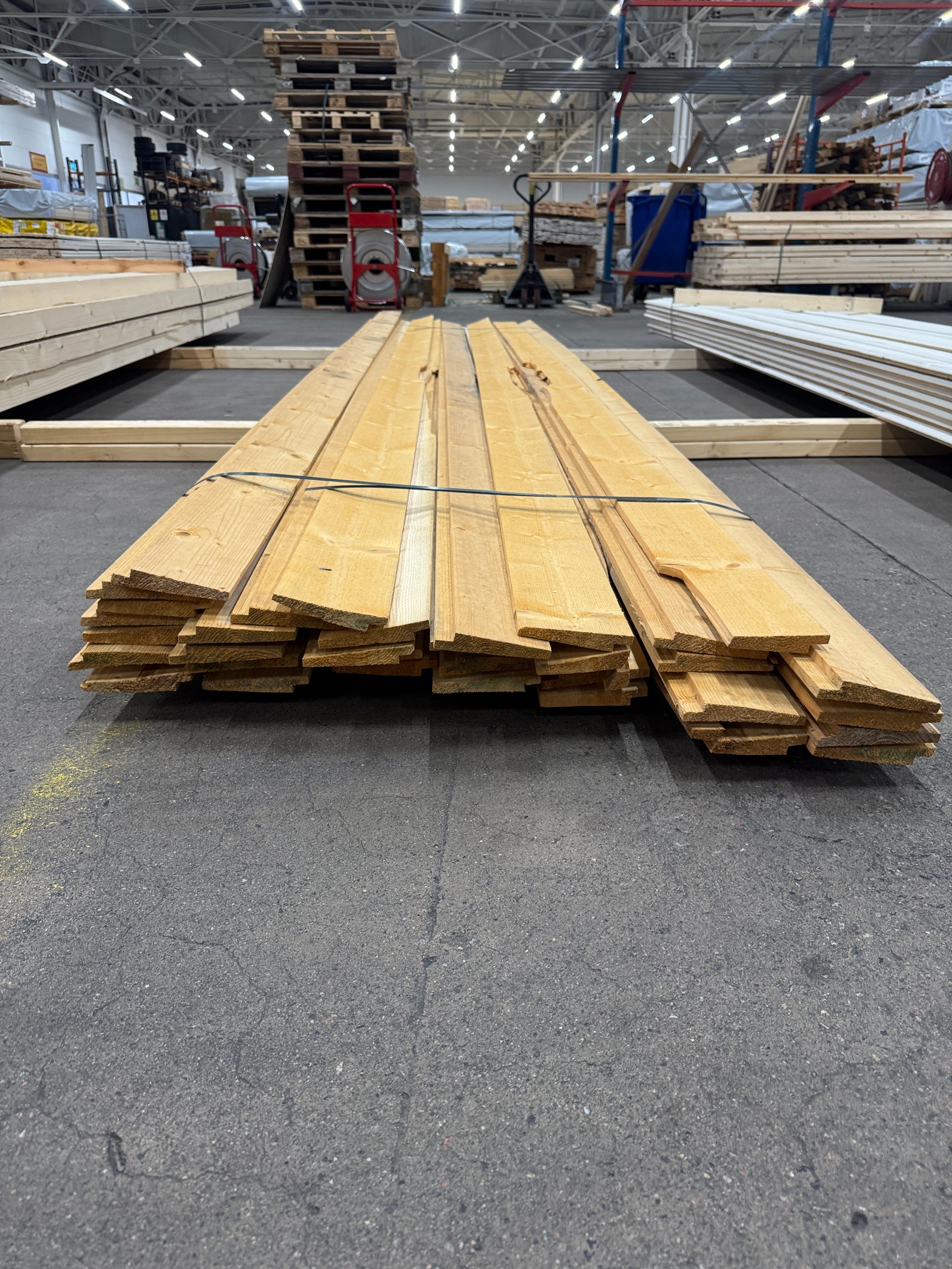Paket Fjällpanel 22x120mm 4,20m – 33 st