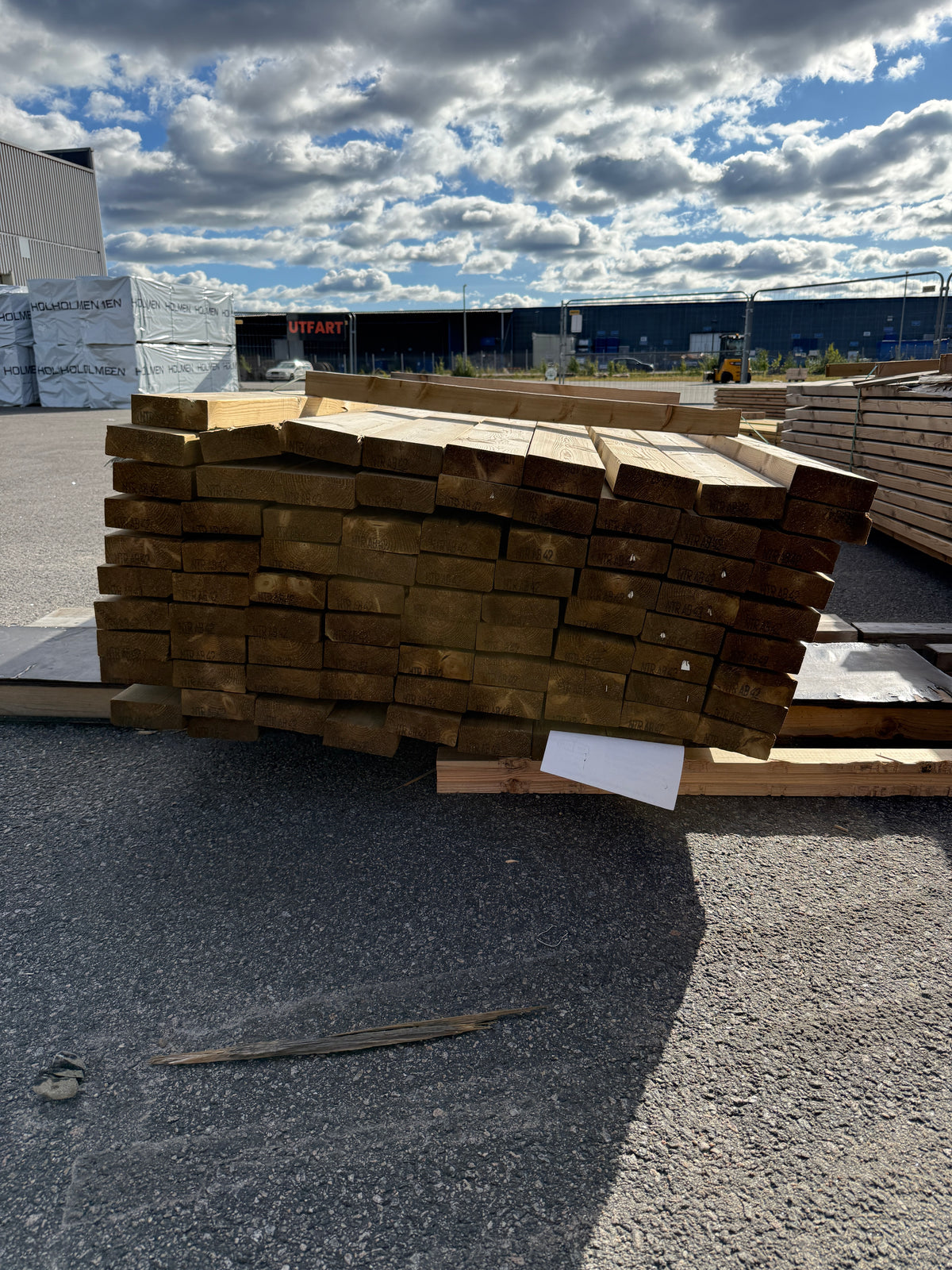 Paket Tryckimpregnerade Reglar 45x120mm 4,20m NTR-AB, C24 81st