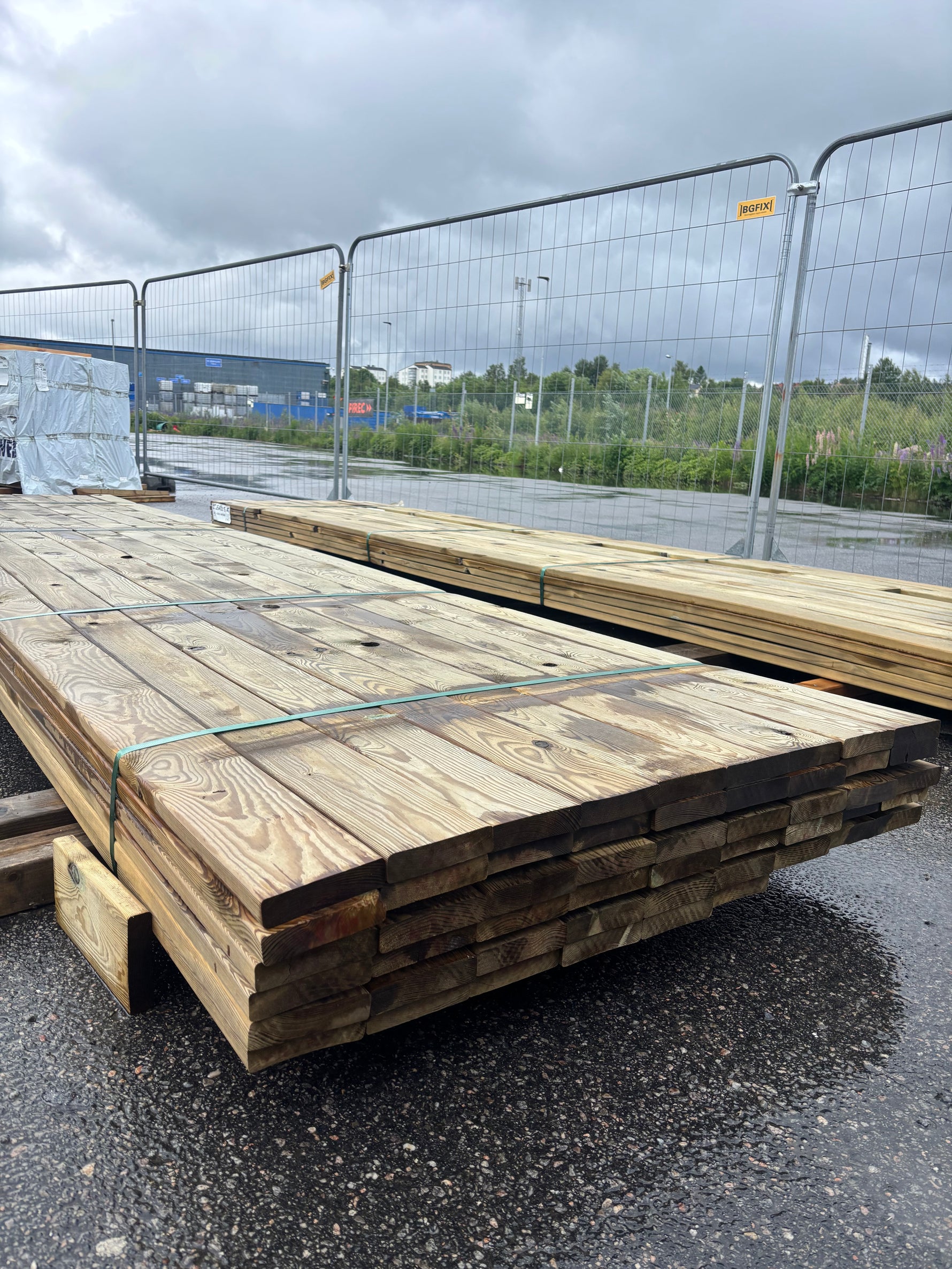 Paket Trall Furu 28x120mm 4,80m 54st Impregnerad B-kvalitet