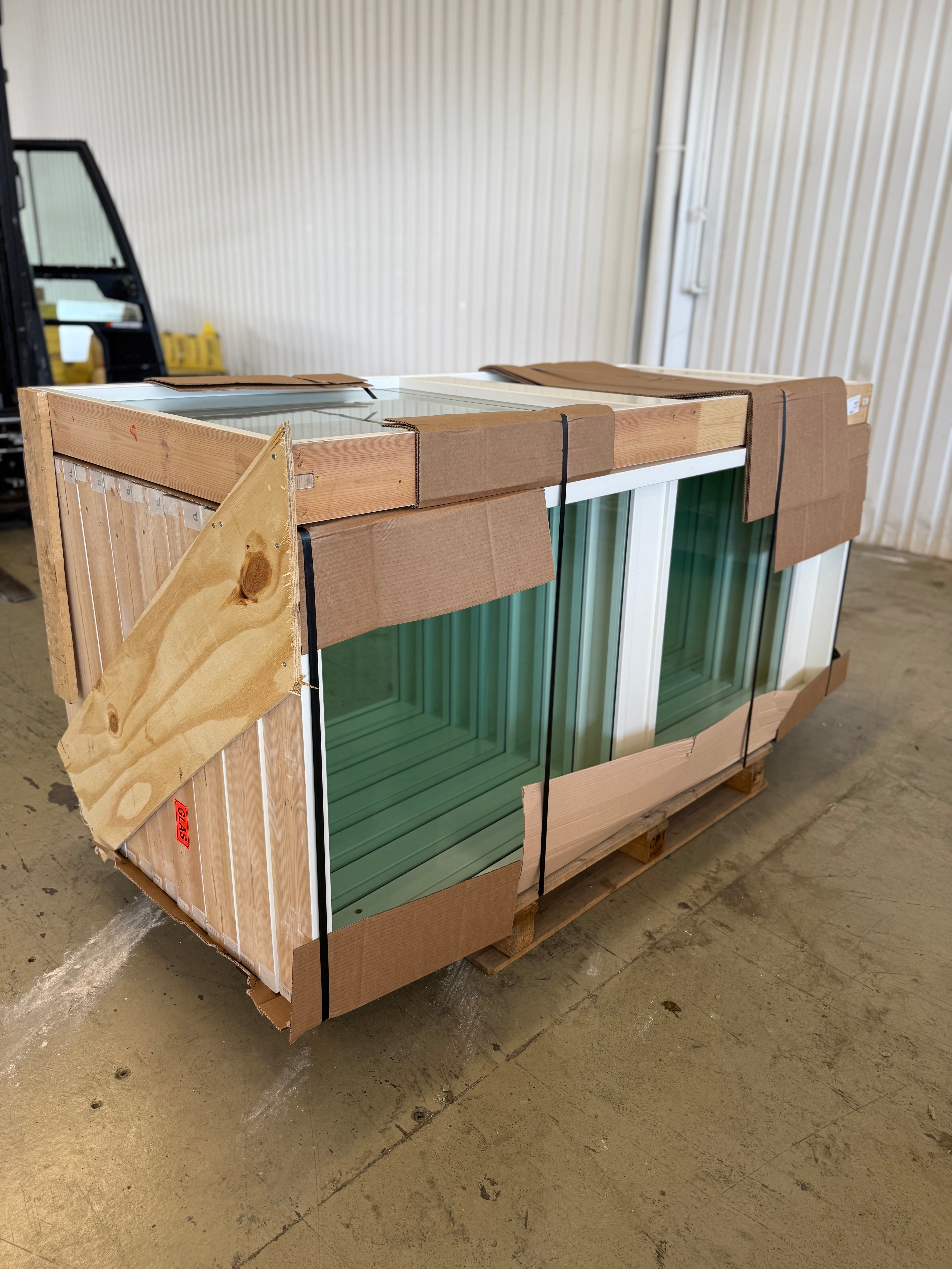 Glasparti 115x890x2090mm 9st