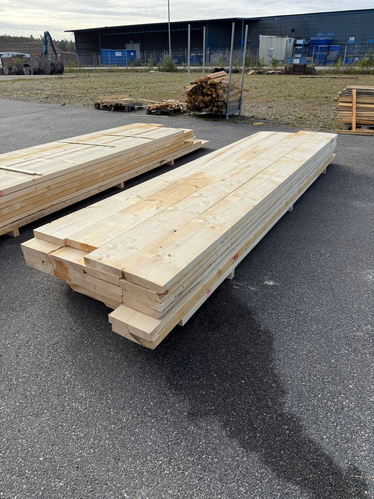Paket Ohyvlade Reglar 47x250mm (3,90–4,20m) 28st- Fuktskadat
