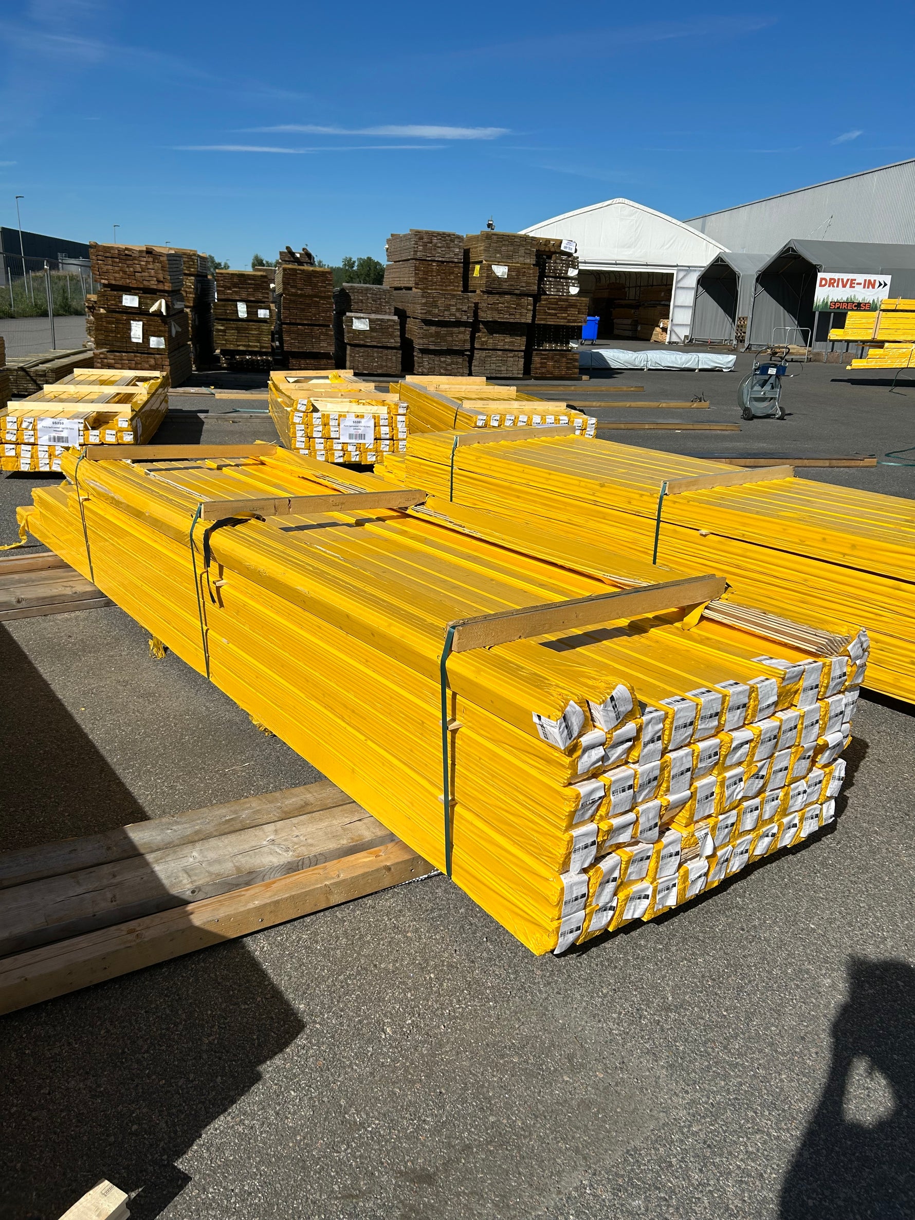 Paket Spårpanel 13x95mm Gran, 164kvm 3.58–5.38m (Sekunda)
