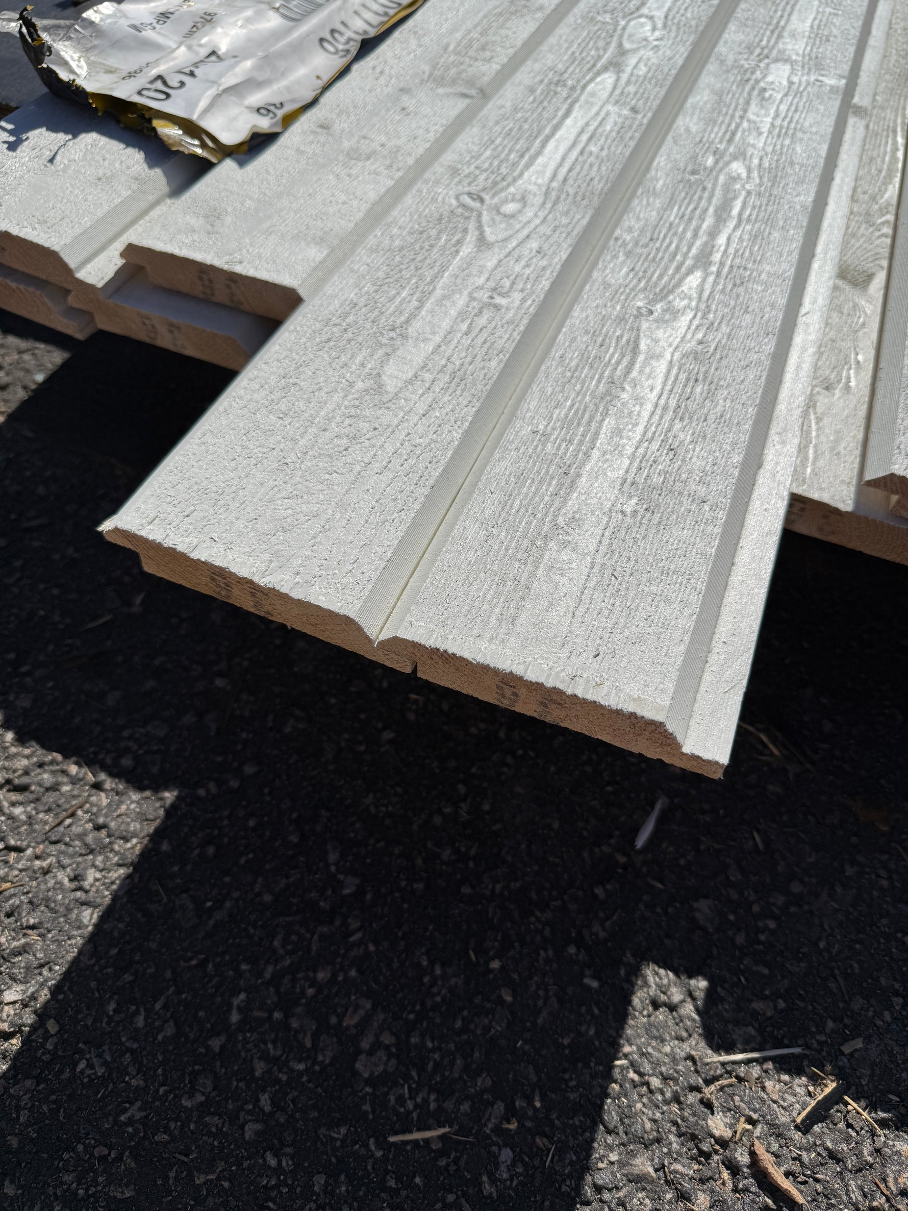Paket Dubbelfas Fals 22x120mm 3,60m 19st- Mellanstruken
