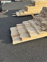 Paket Brädor 22x100mm Råsågad – 365 st (3,6–5,4 m, gran, obehandlad) - Spirec