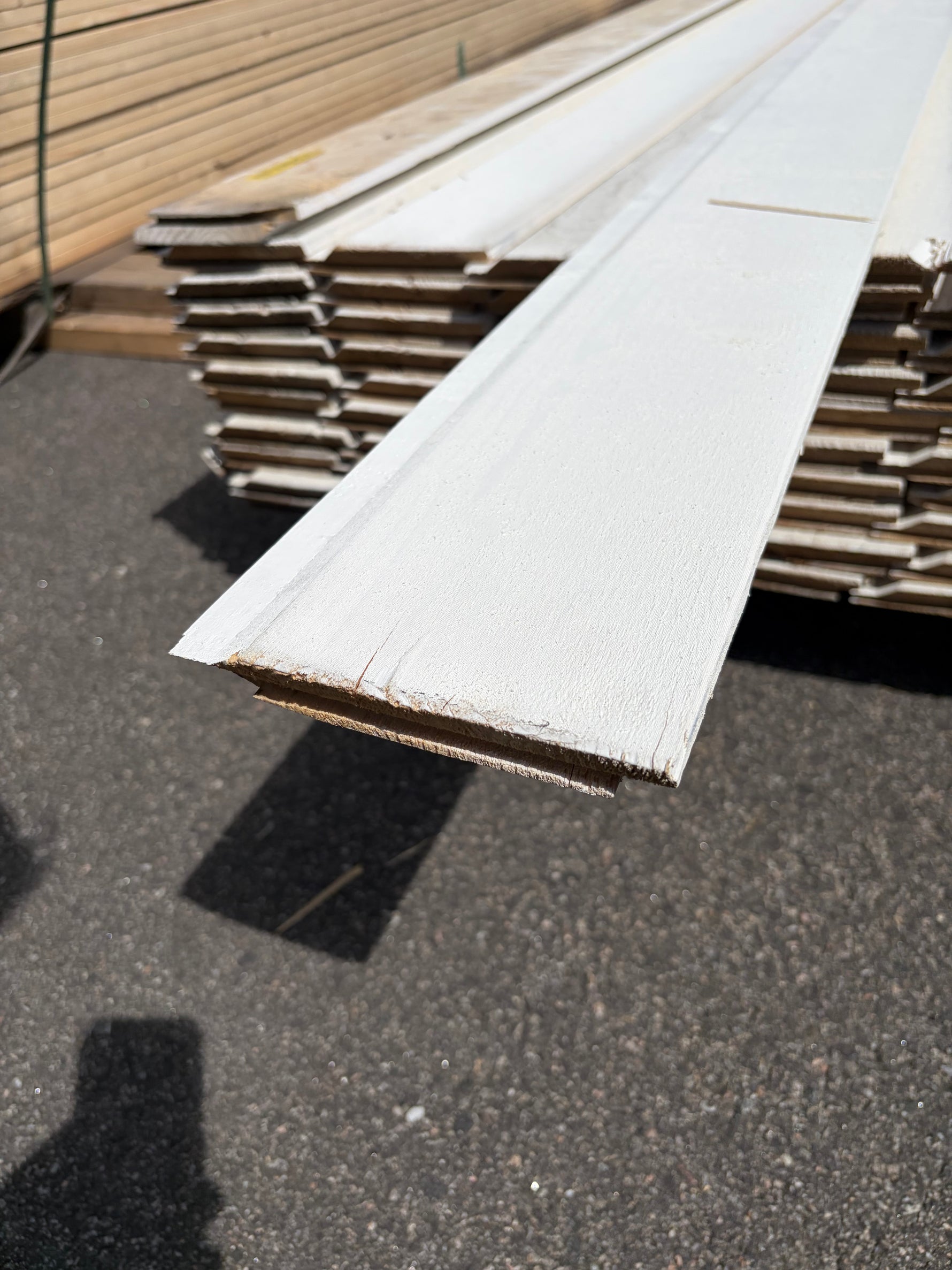 Paket Ytterpanel Enkelfas Fals Ändspont 22x145mm, 85st 3.60m