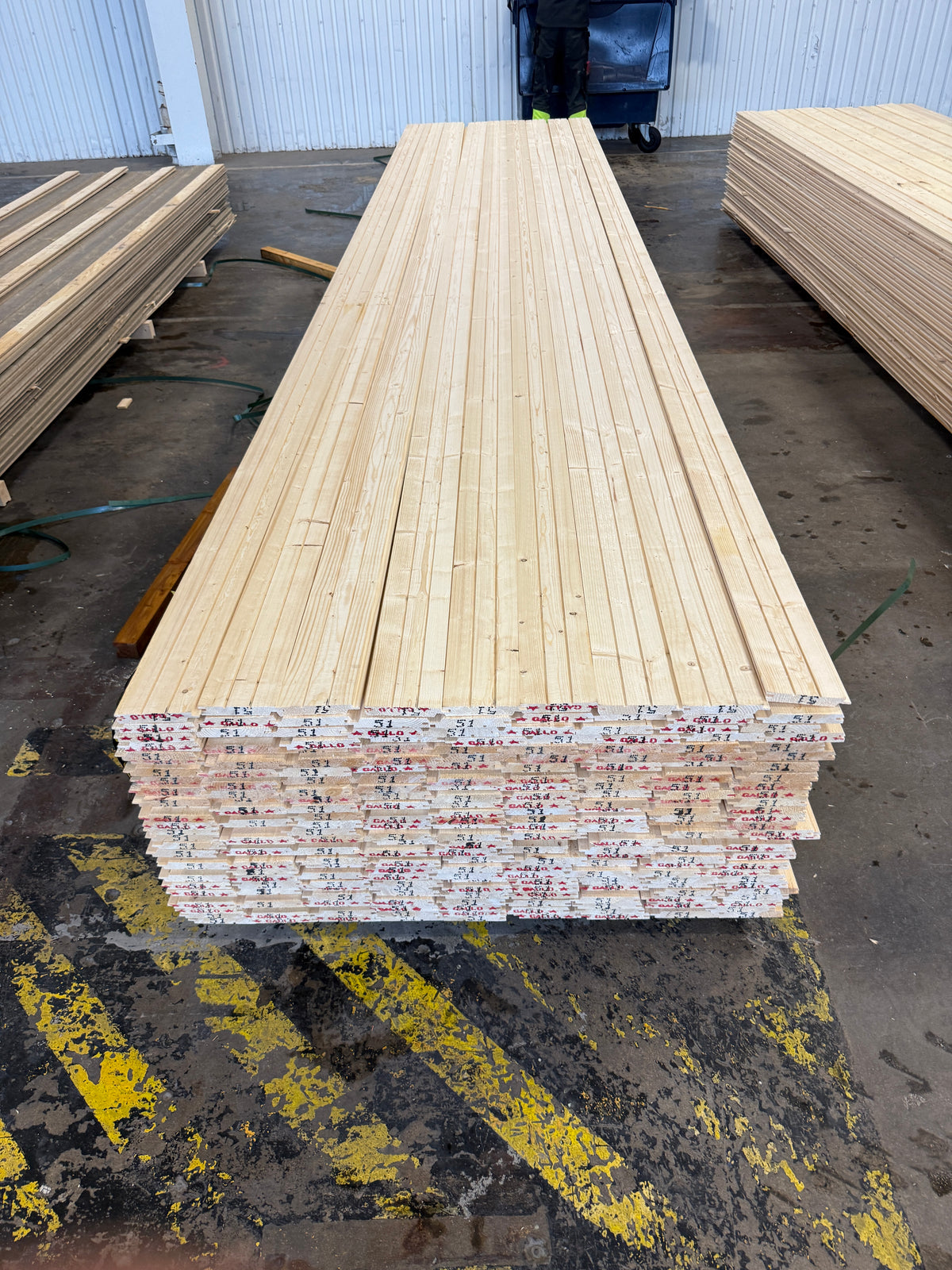 Paket Ytterpanel 19×120 mm 5,10 m Obehandlad – 243 st