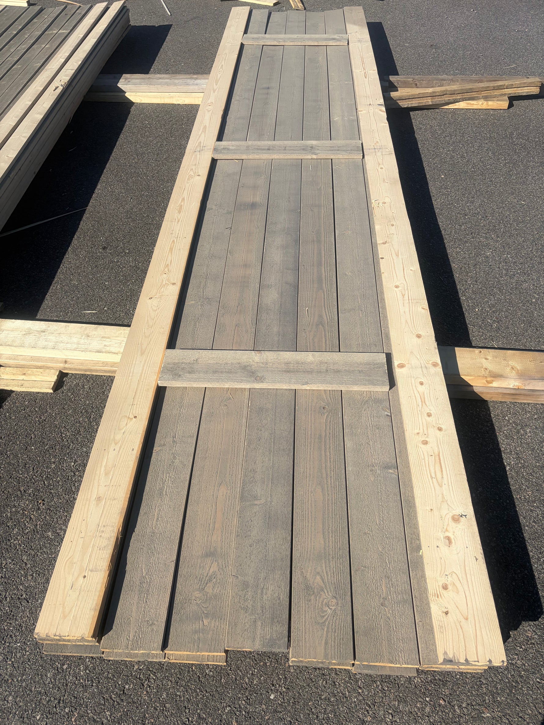 Paket Finsågade Brädor 22x145mm, 16st 4.80m Lasyr