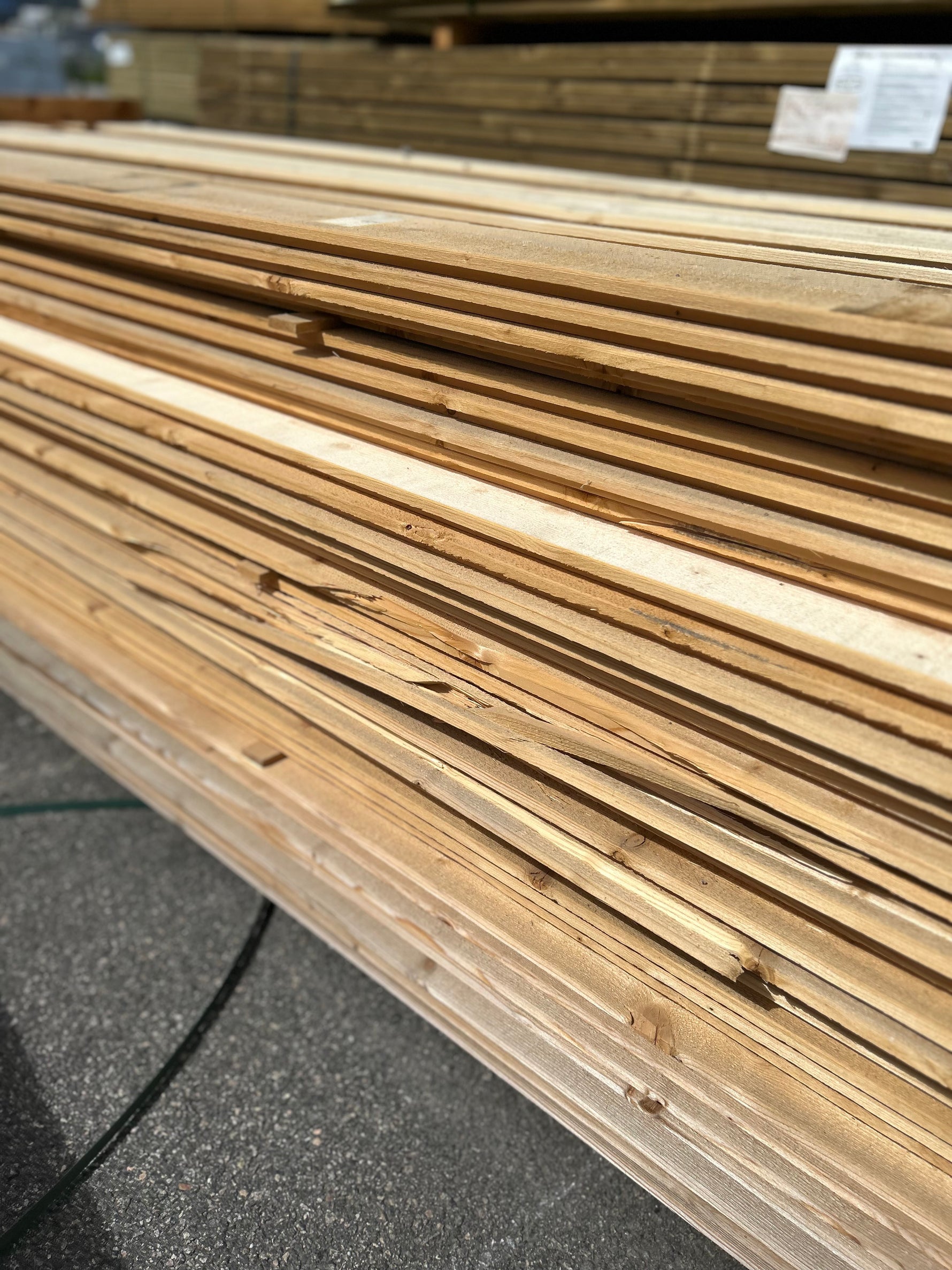 Paket Ytterpanel Enkelfas Halvspont 22x145mm, 231st 4,20m