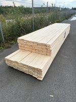 Paket Finsågade Brädor 22x120 mm – 4,20–4,80 m (Andra sortering)