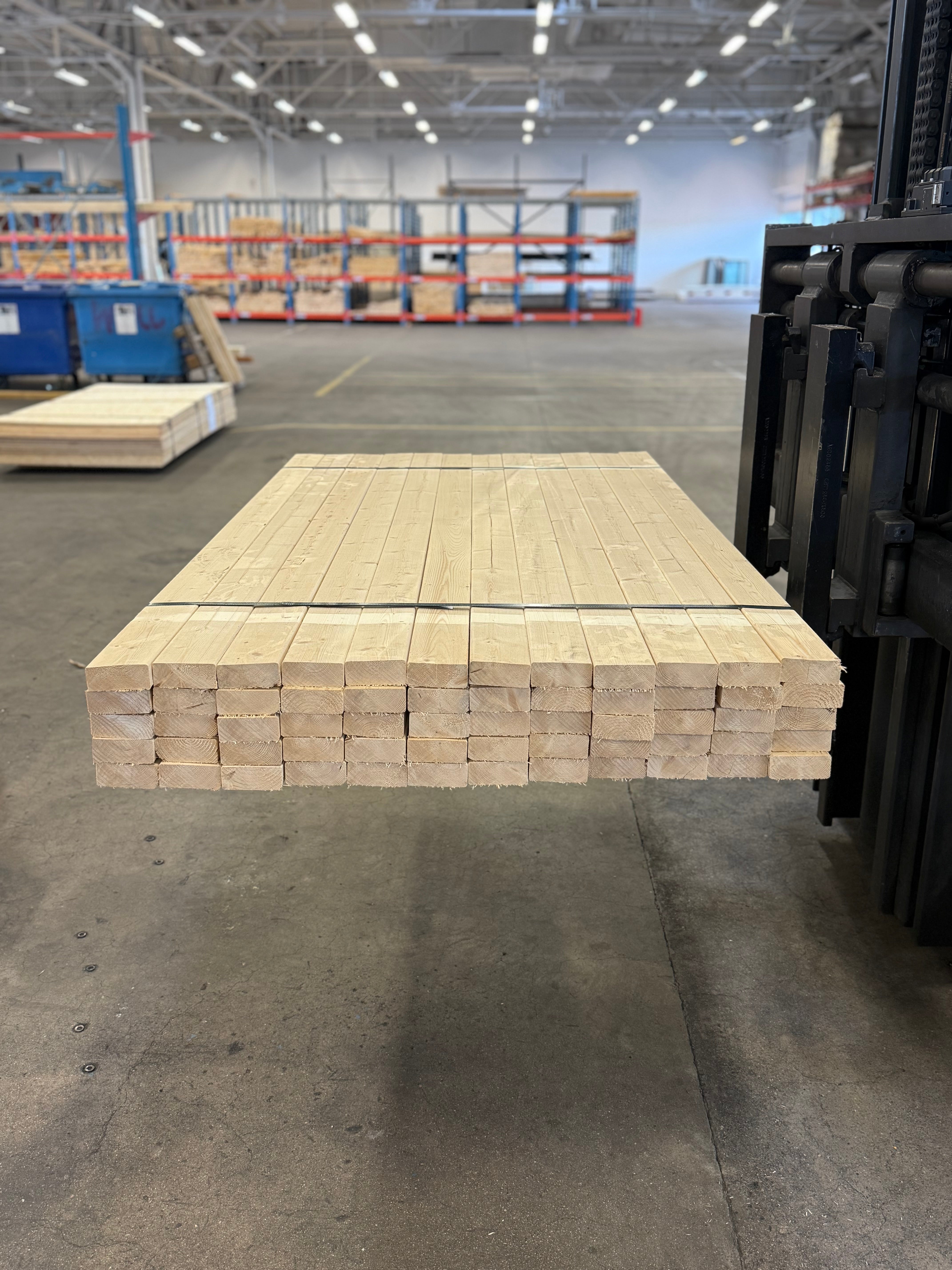 Paket Hyvlade Reglar 38x89- 60st 1.80m