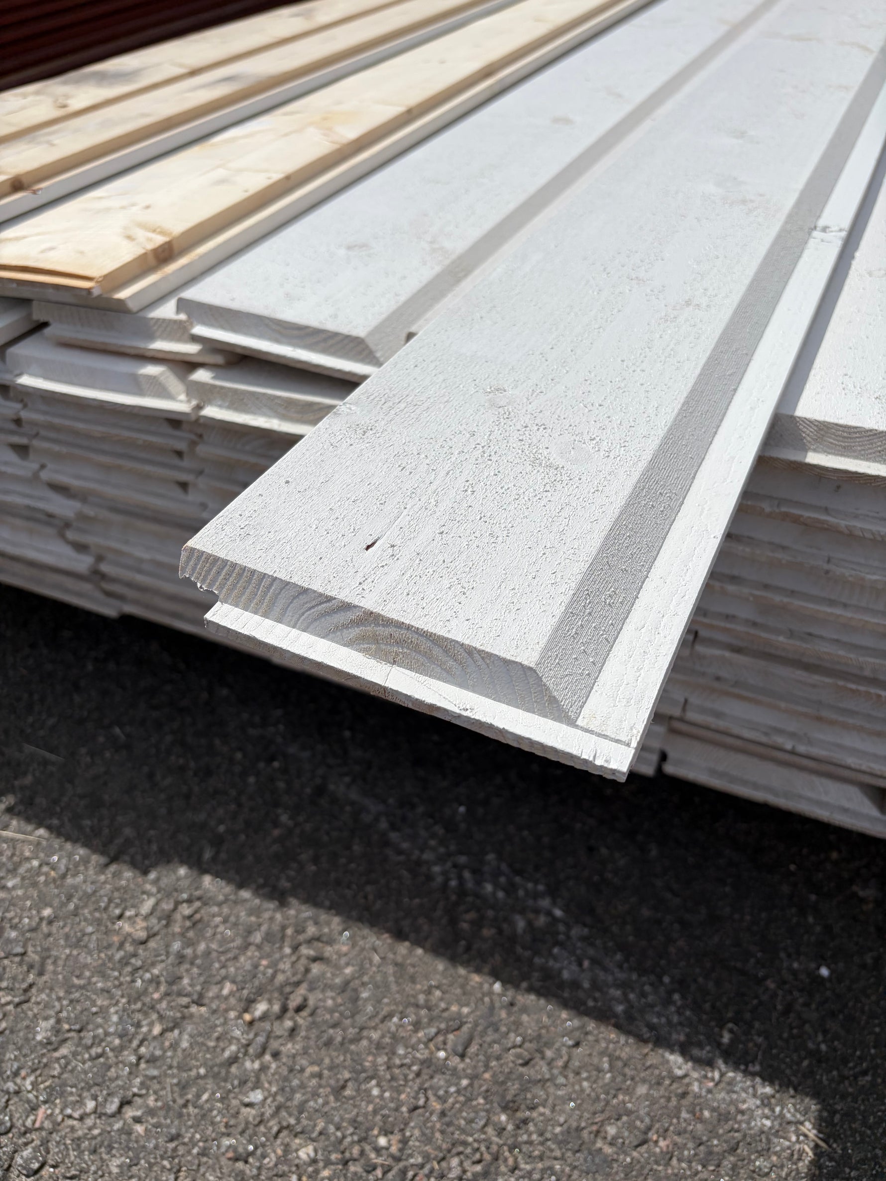 Paket Ytterpanel Enkelfas Fals Ändspont 22x145mm, 85st 3.60m
